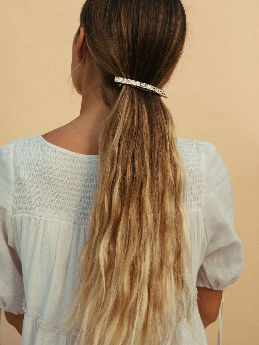 Nat + Noor Lily Barrette In Marble