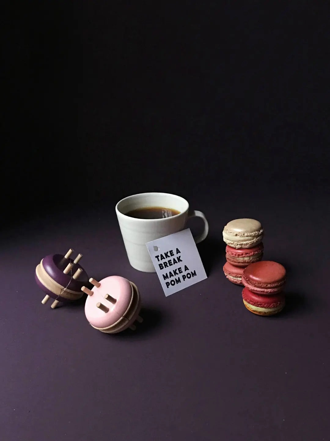 Pom Maker Macaron – Rose (Small)