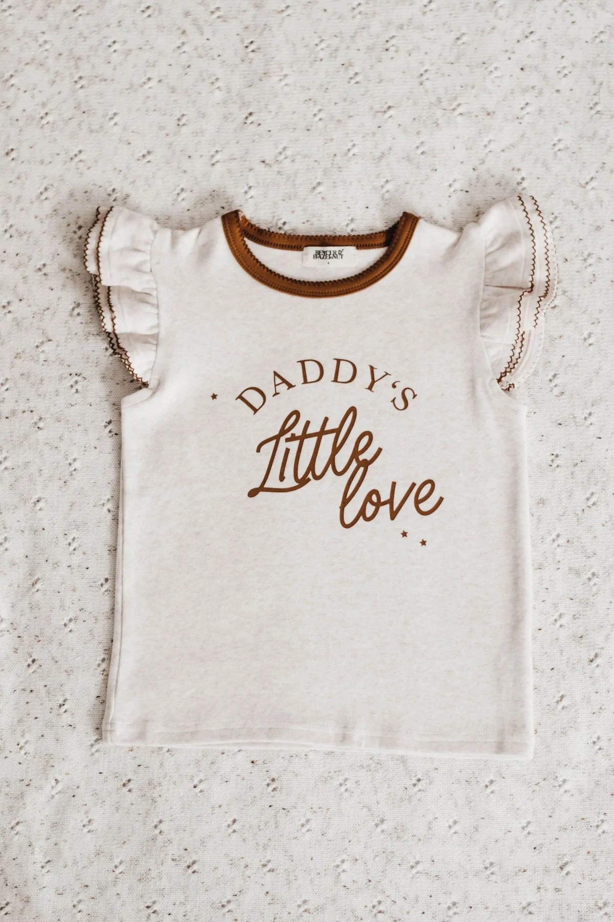 Bencer & Hazelnut Daddy's Little Love Bodysuit/Tee