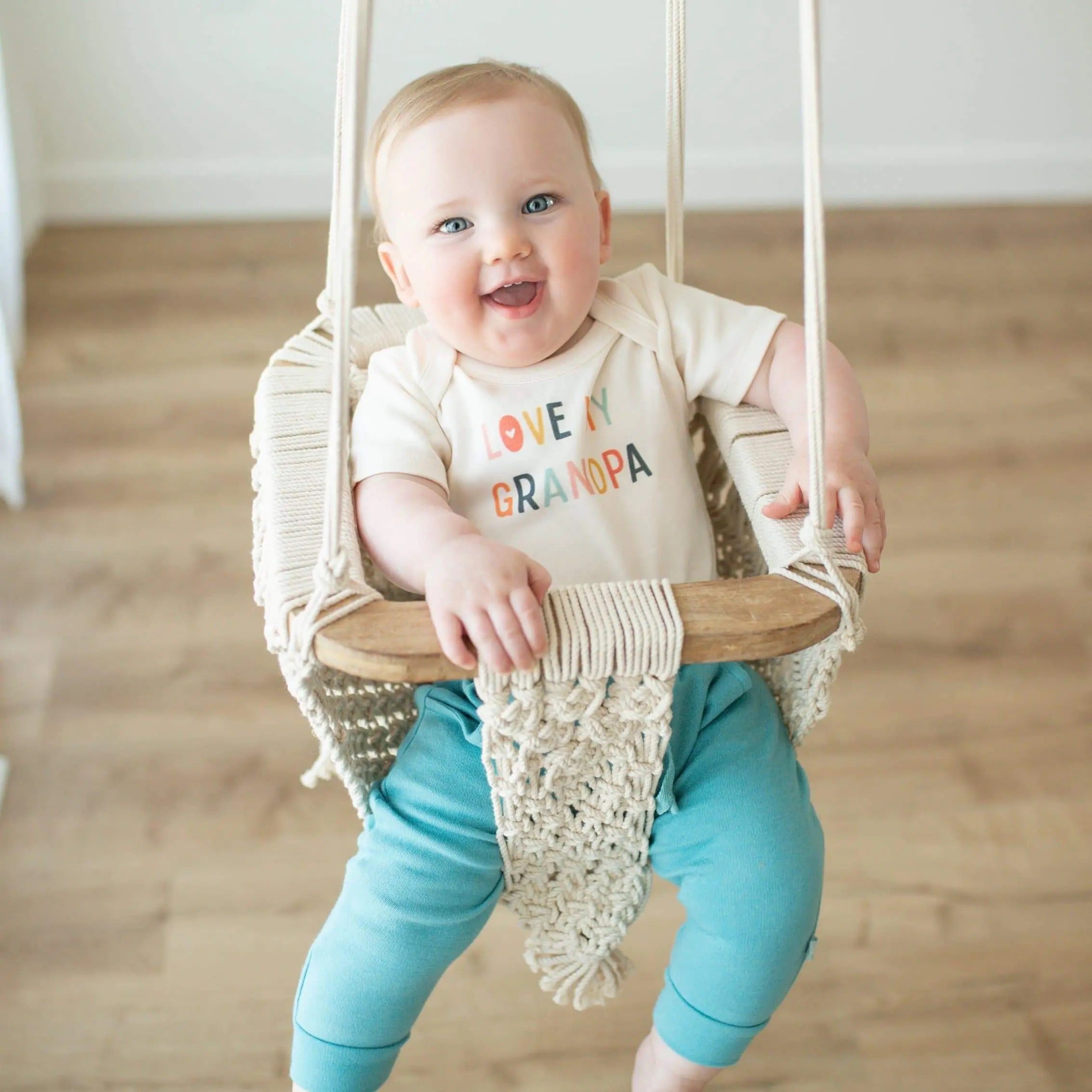 Finn & Emma Graphic Bodysuit - Love Grandpa