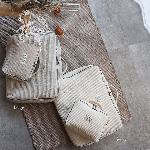 Trick Holic Original Quilting Trunk Bag Small - Vintage Flower