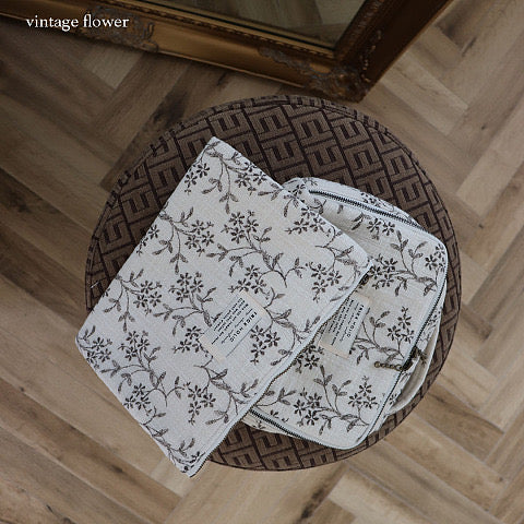 Trick Holic Original Quilting Trunk Bag Small - Vintage Flower