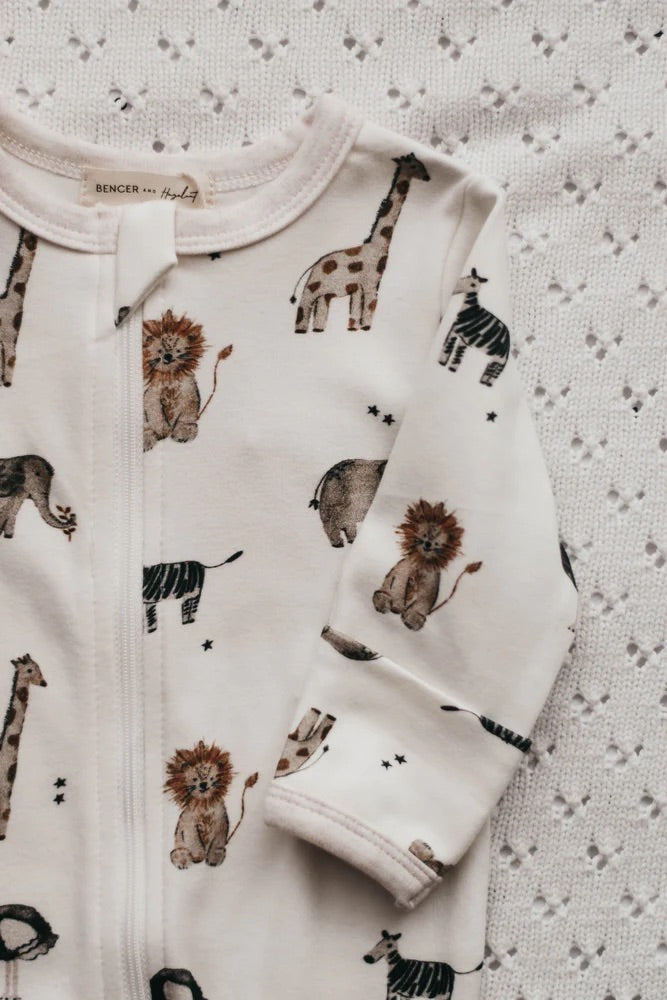 Bencer & Hazelnut Zip Suit - Paul