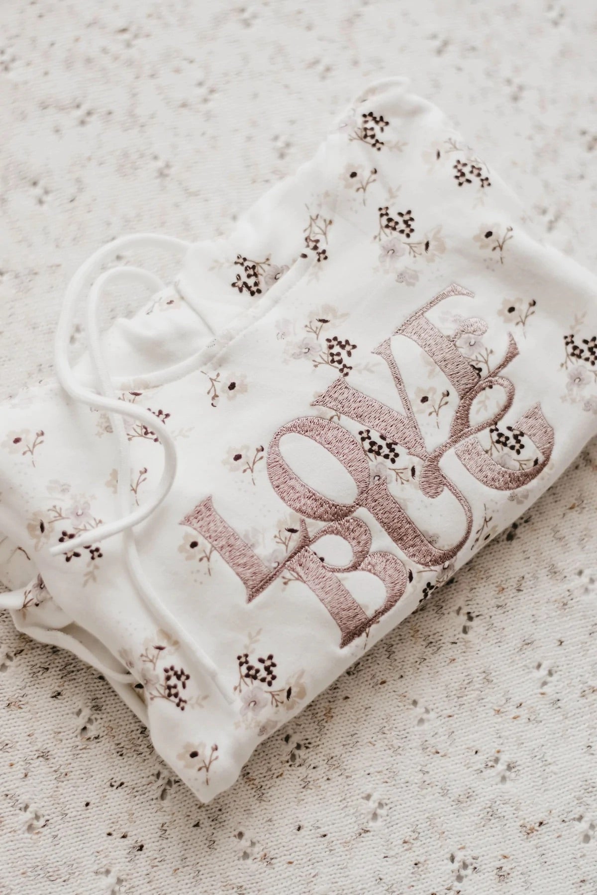 Bencer & Hazelnut Posy Love Bug Jumper (Hoodie)