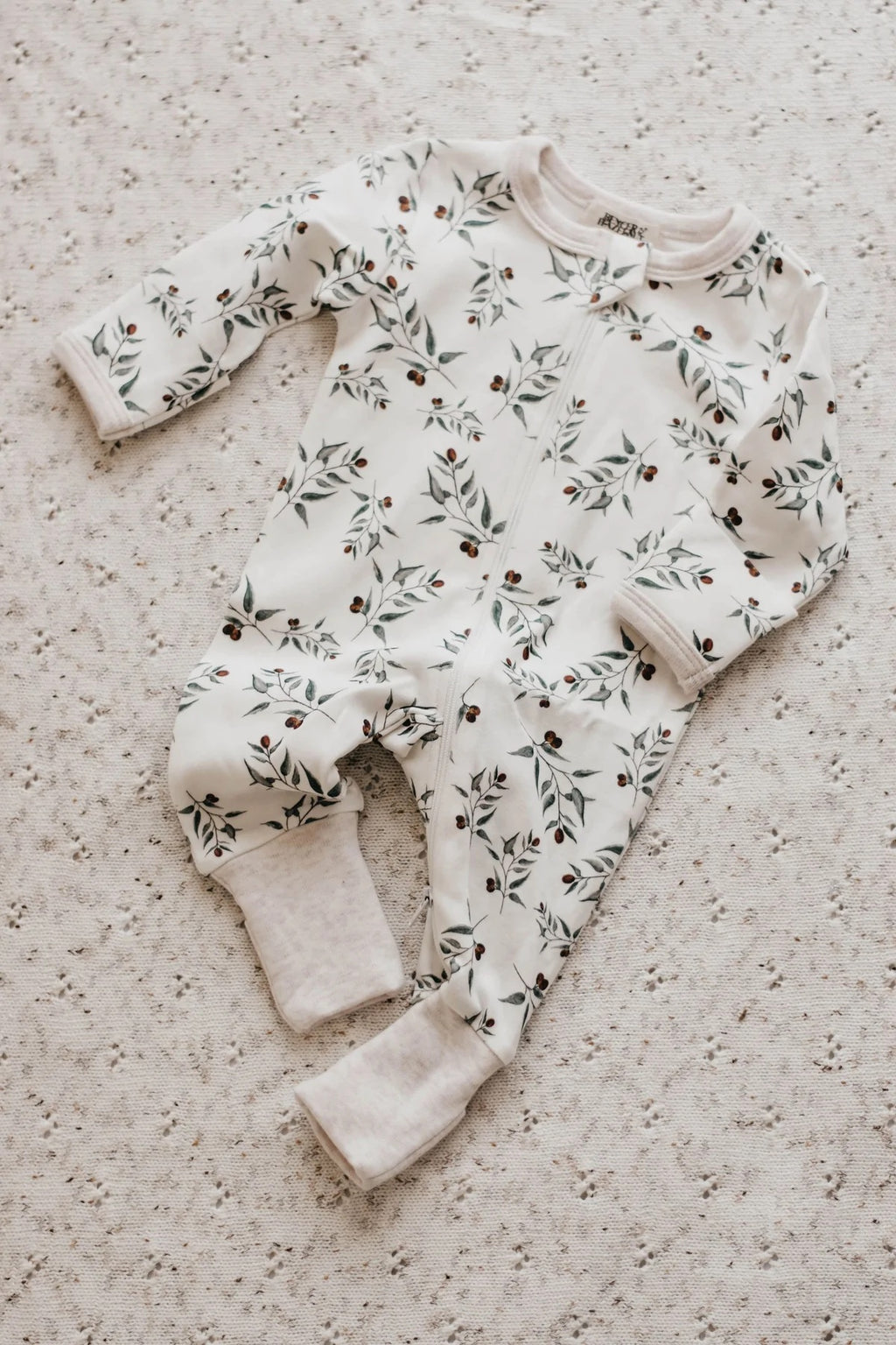 Bencer & Hazelnut Ray Zip Suit