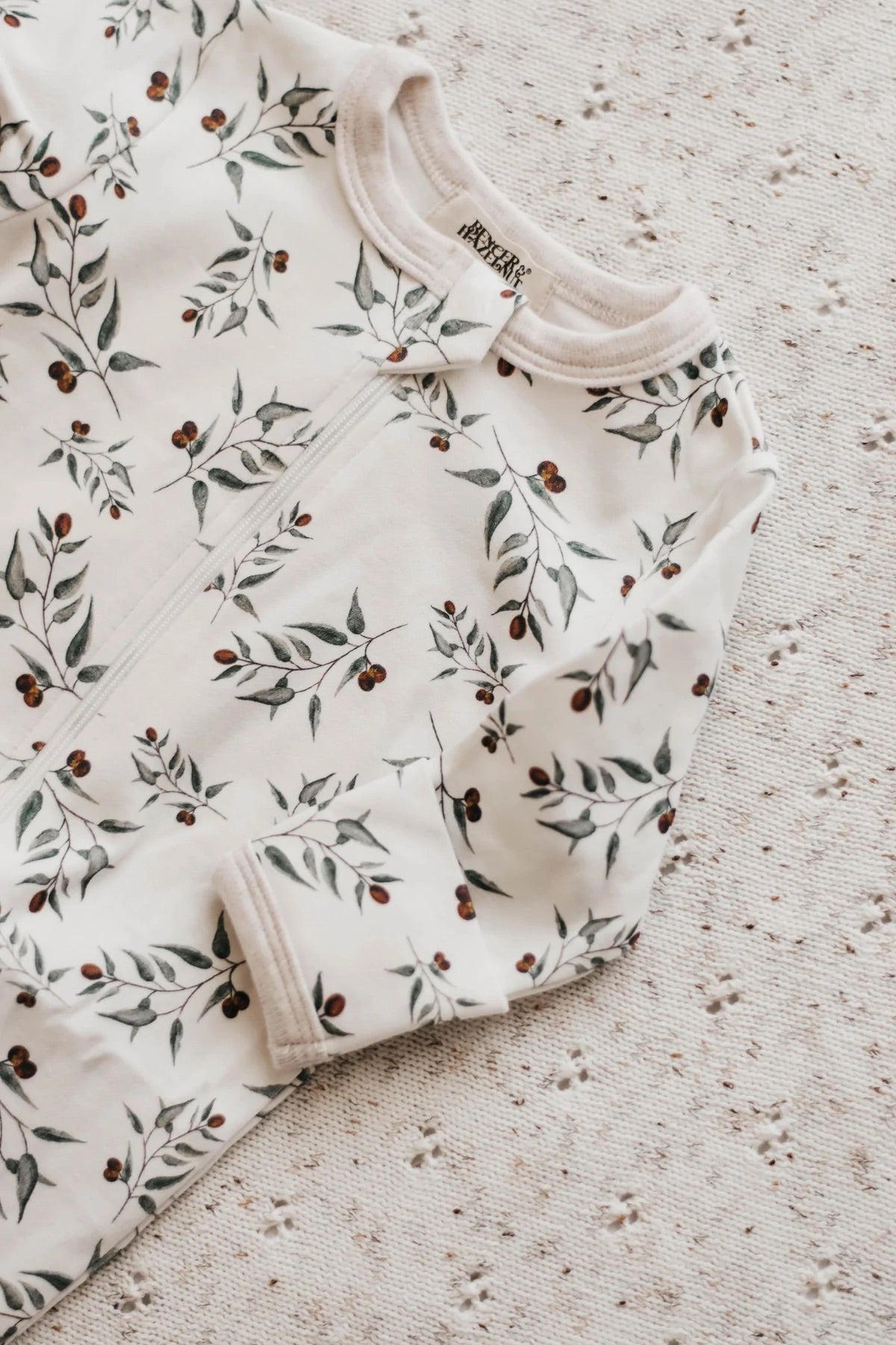 Bencer & Hazelnut Ray Zip Suit