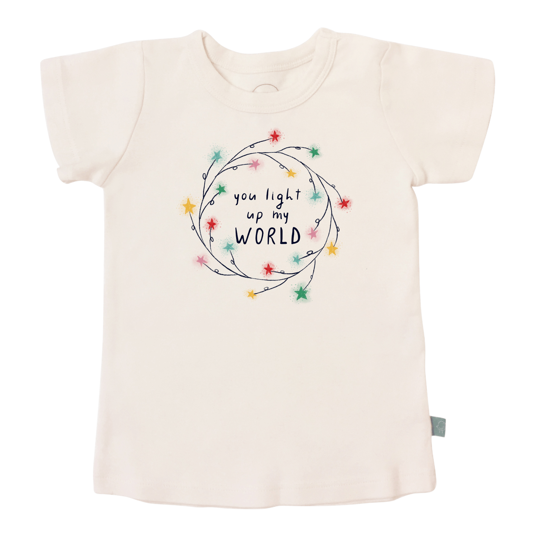 Finn & Emma Graphic Tee - Light Up My World