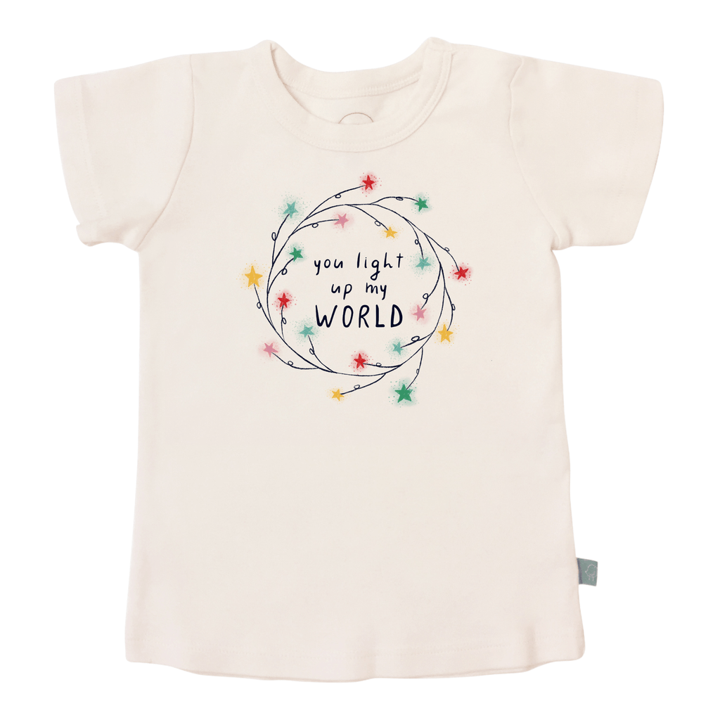 Finn & Emma Graphic Tee - Light Up My World