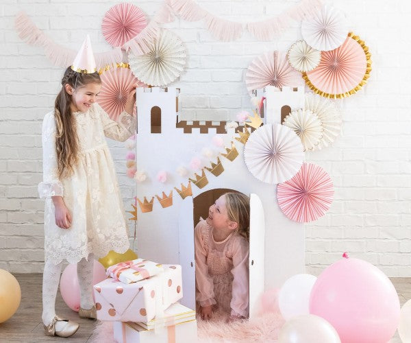 My Mind's Eye Princess Crowns and Pom Pom Tulle Banner Set