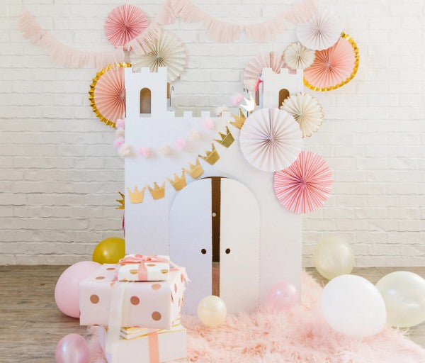 My Mind's Eye Princess Crowns and Pom Pom Tulle Banner Set