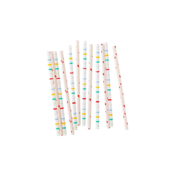 My Mind's Eye Oui Party Birthday Straws