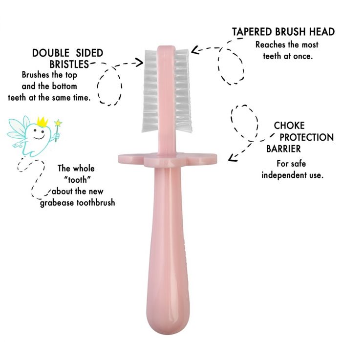 Grabease Double Sided Toothbrush - Are You Blushing