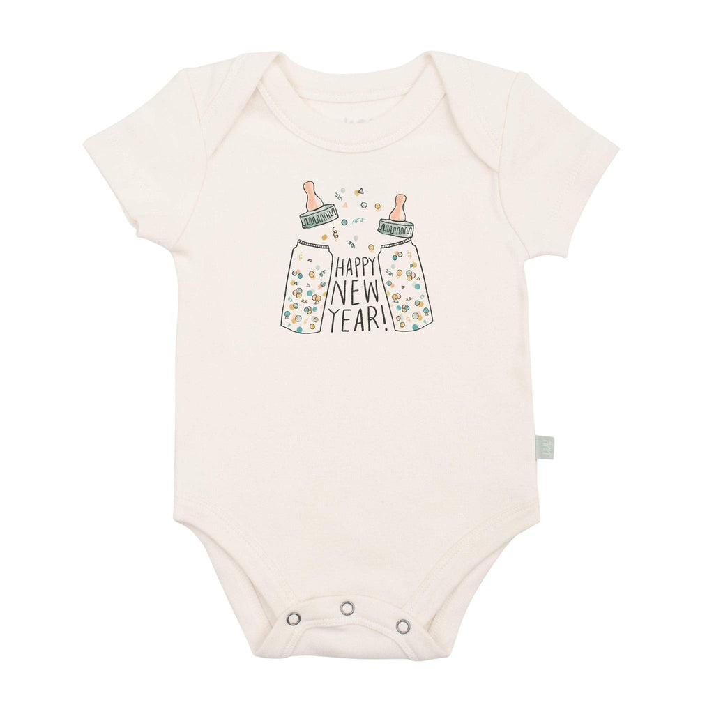Finn & Emma Graphic Bodysuit - Poppin Bottles