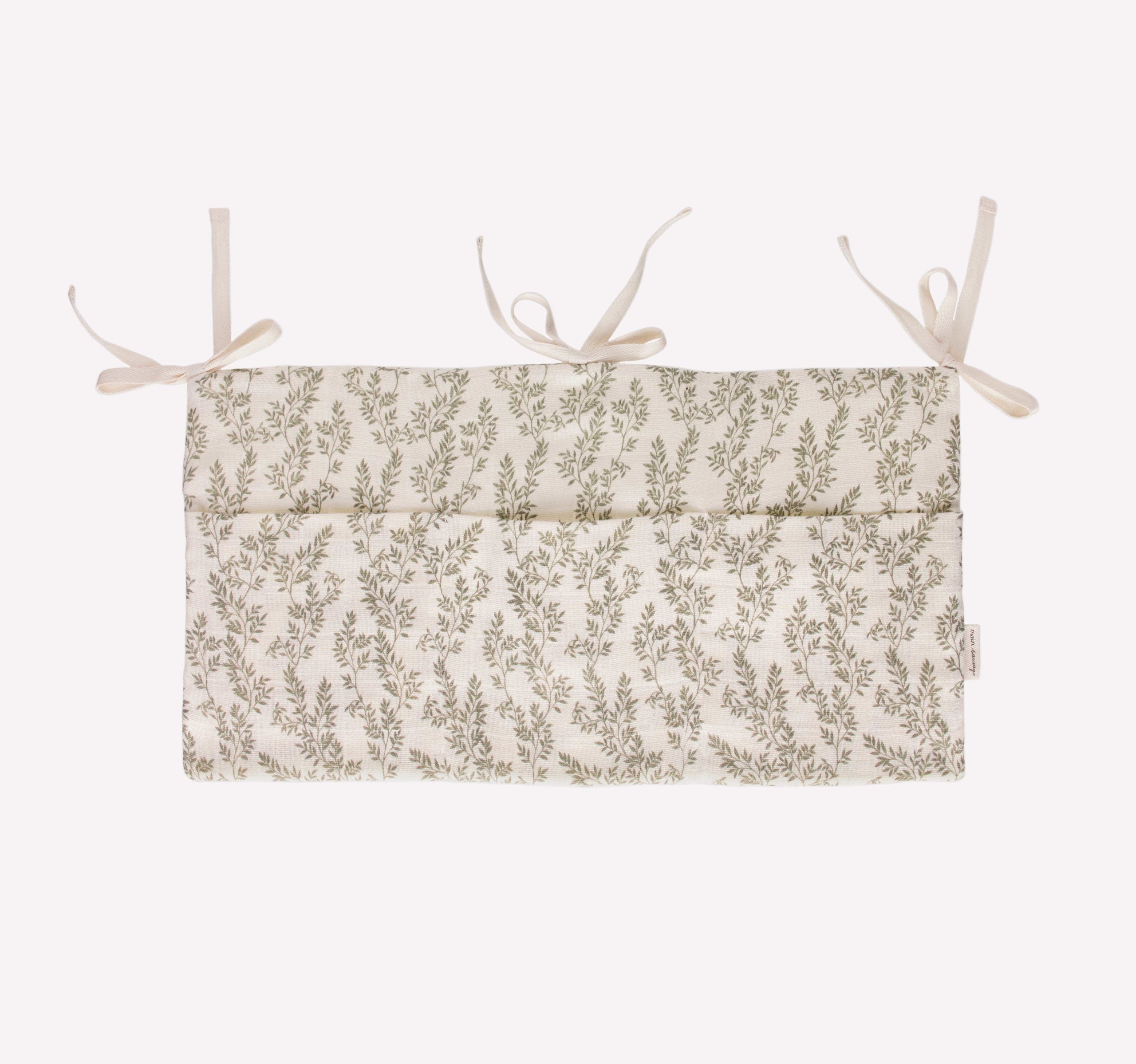 Main Sauvage Crib Organiser - Bay Leaves