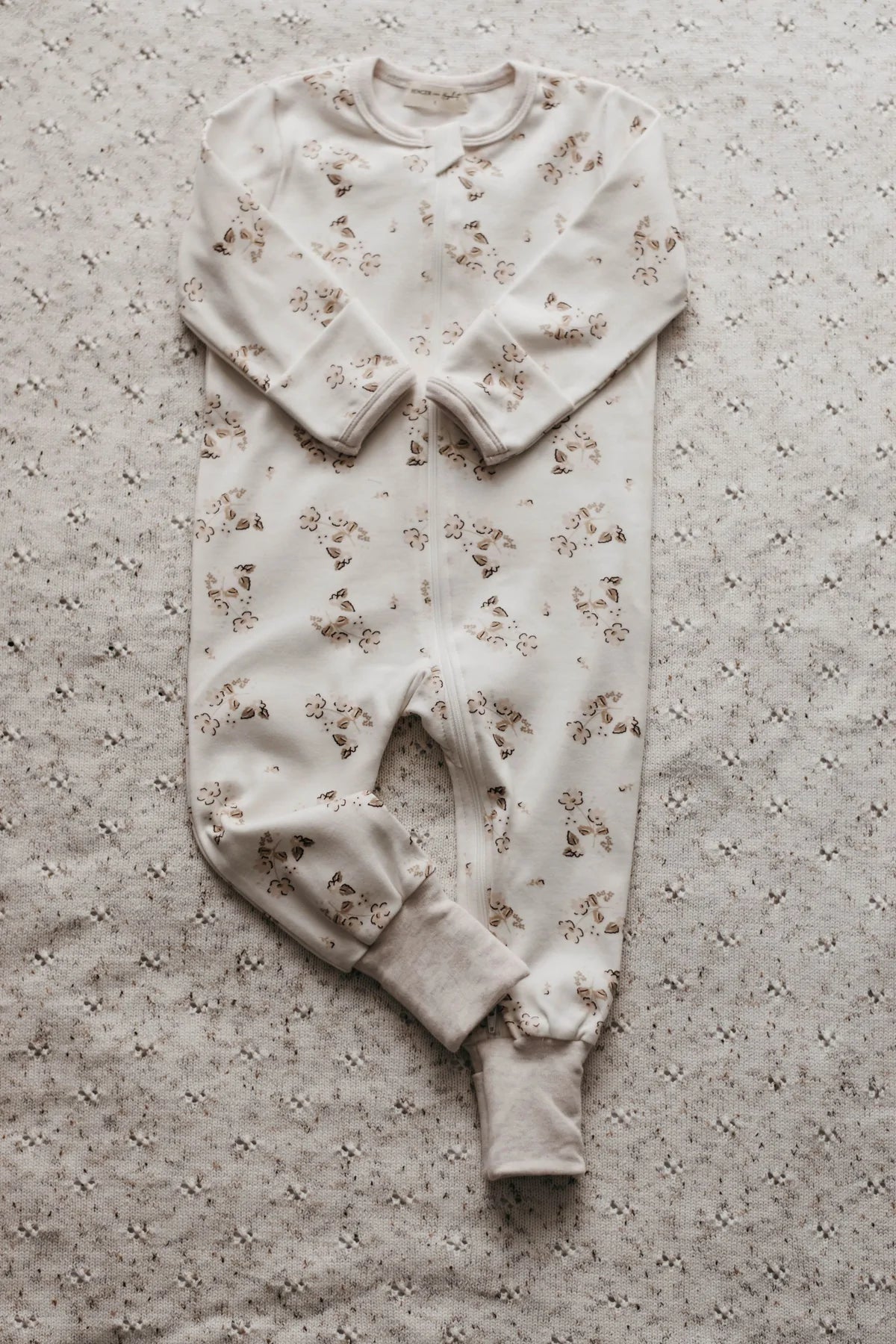 Bencer & Hazelnut Daisy Zip Suit