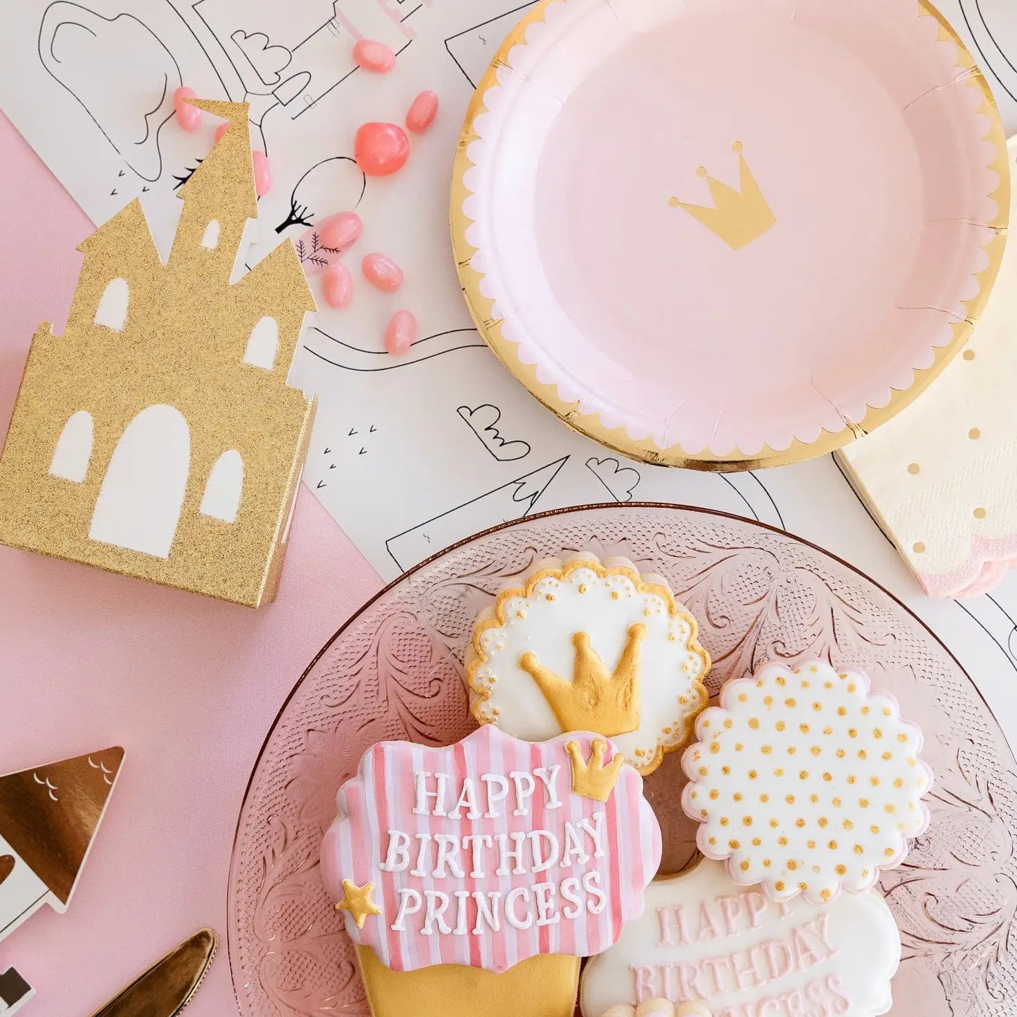 My Mind's Eye Princess Crown Plate