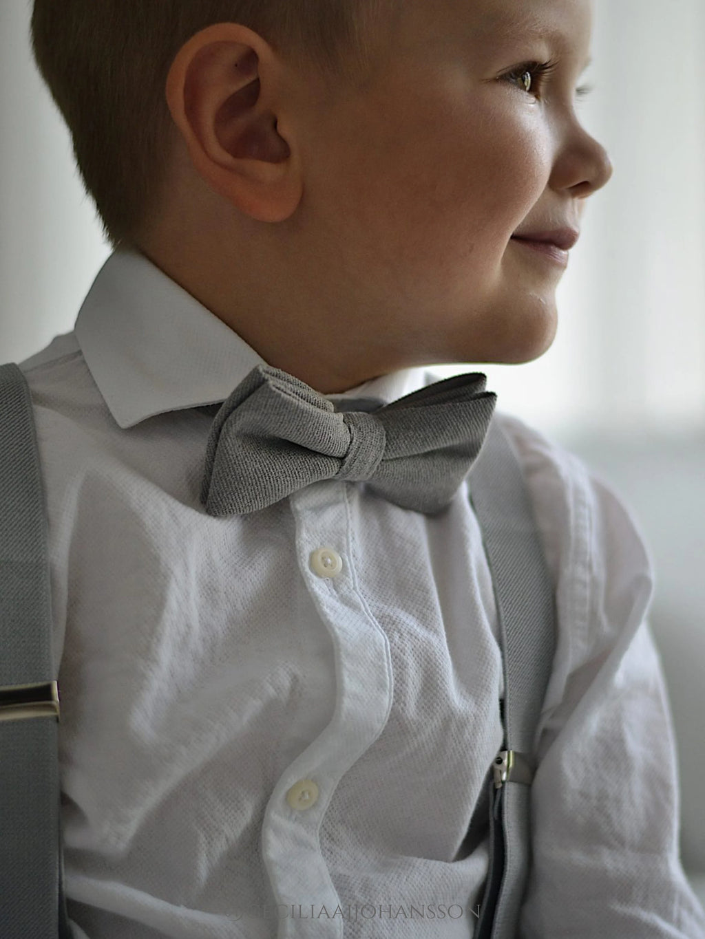 Liv & Loke Emil Fly & Braces - Stone