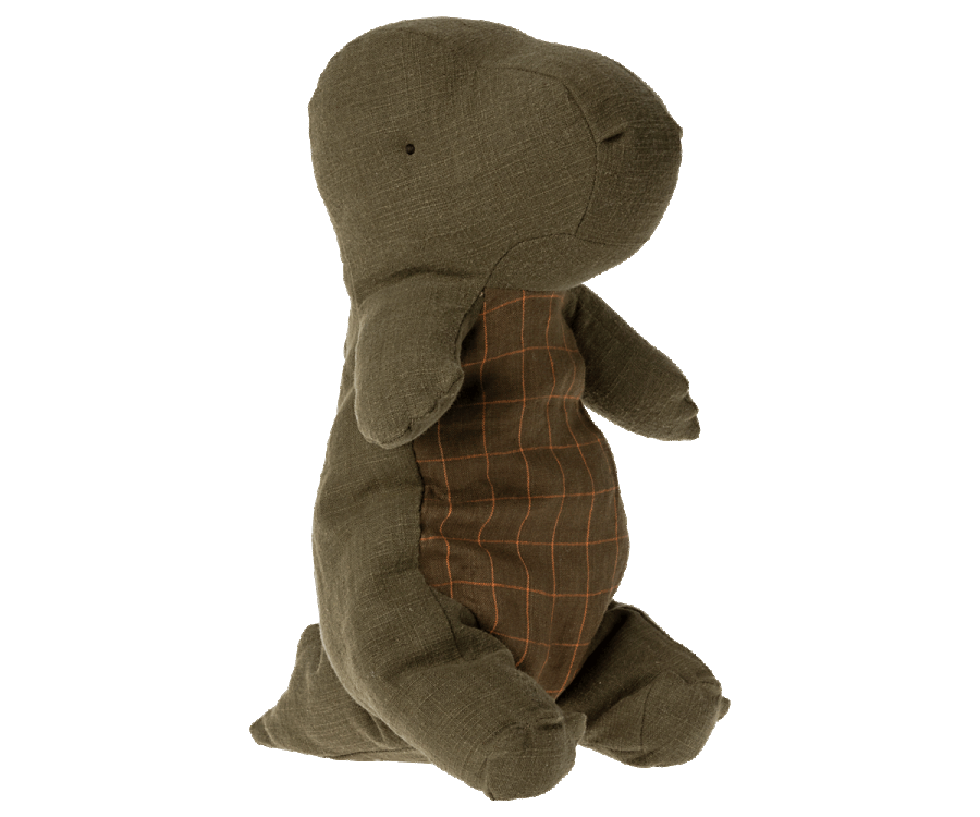 Maileg Gantosaurus in egg, Medium - Forrest green