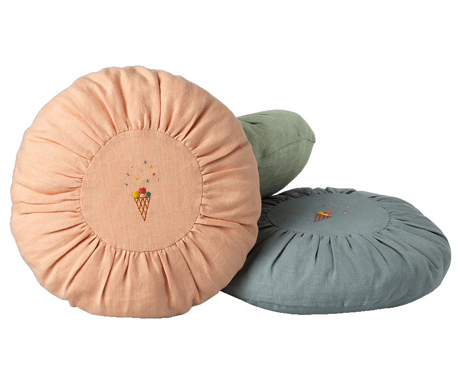 Maileg Cushion, Round - Rose