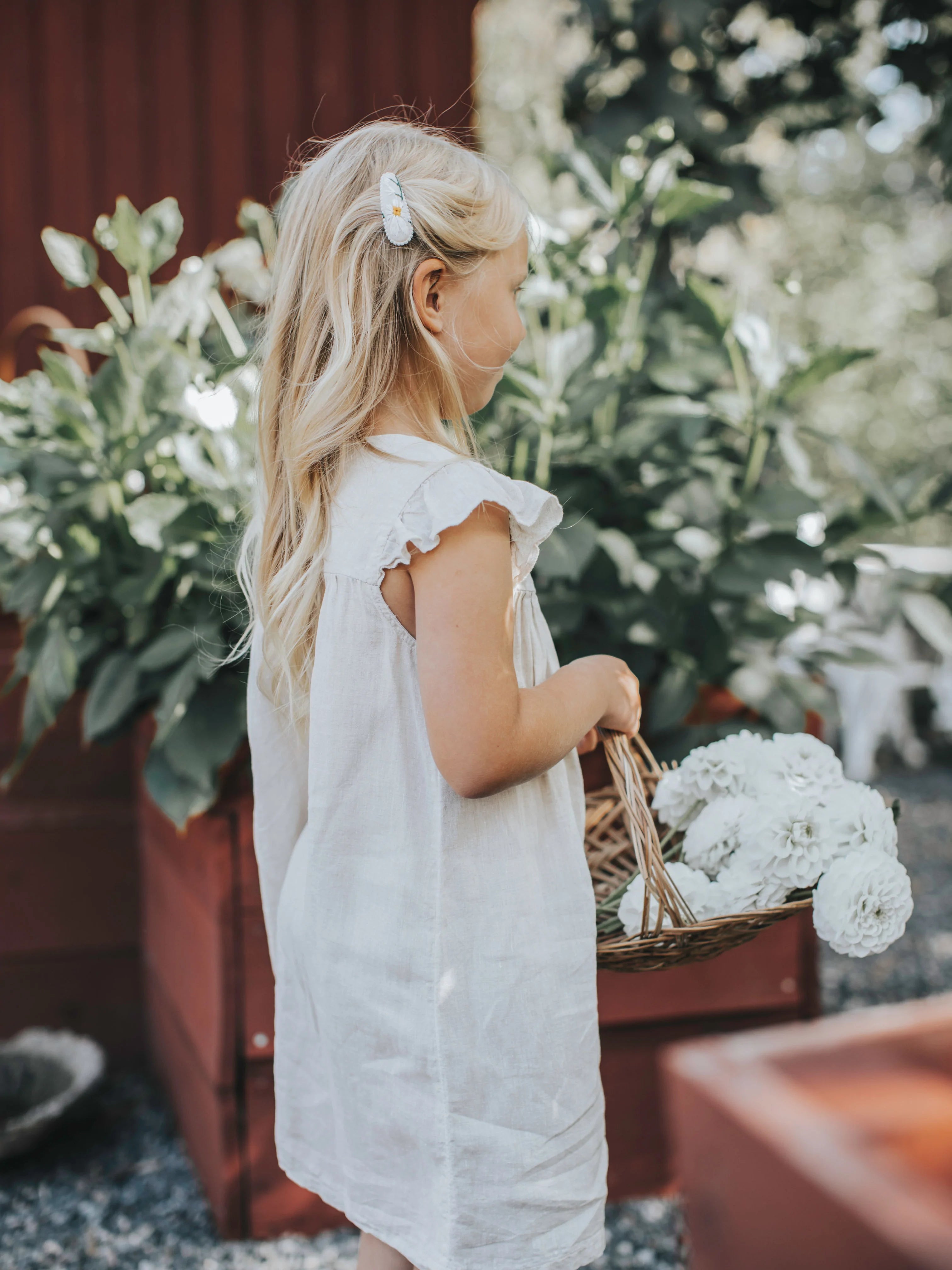 Liv & Loke Ilse Hair Clip - Daisy Floral