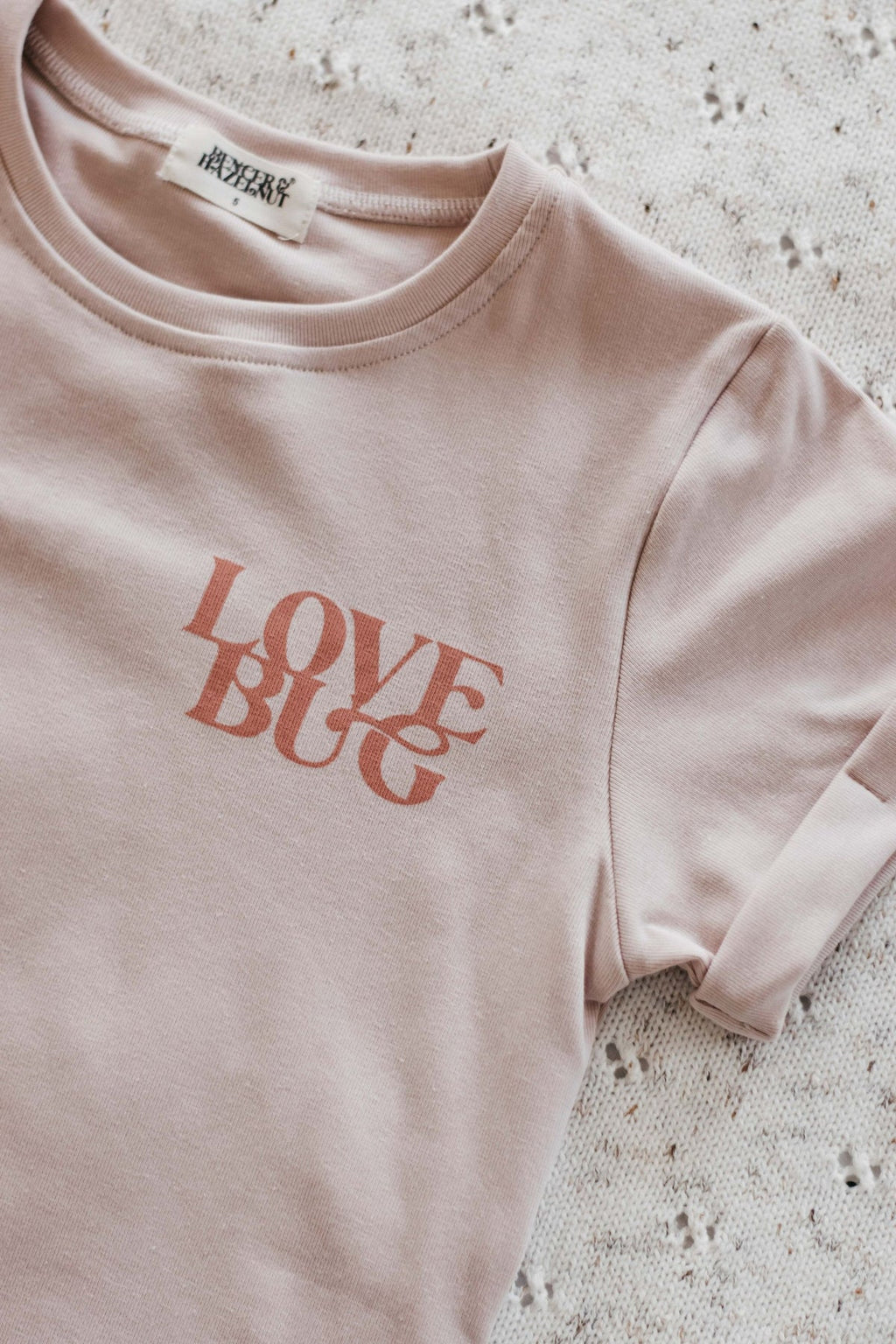 Bencer & Hazelnut Mushroom Love Bug Bodysuit / Tee