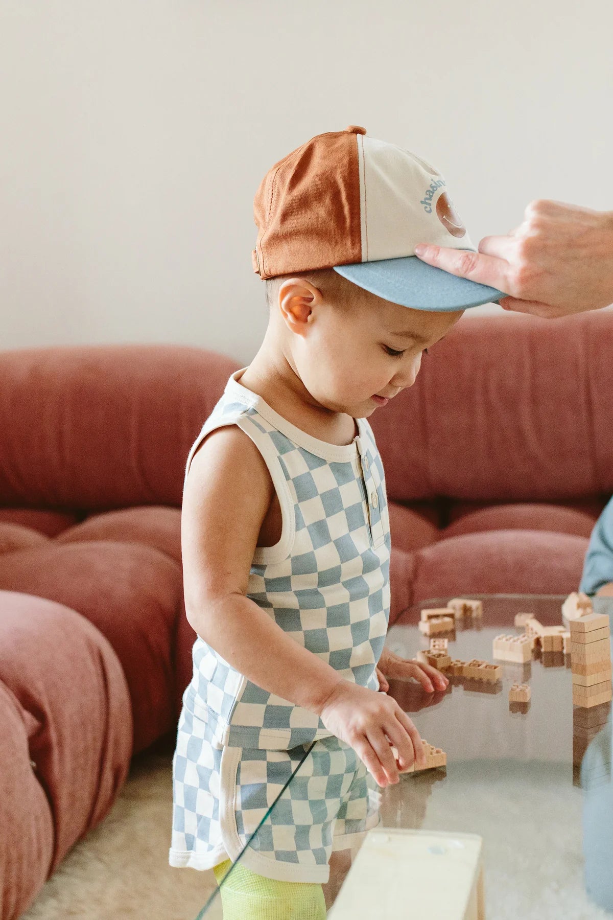 Goumikids Viscose from Bamboo Organic Cotton Tank Top - Cabana