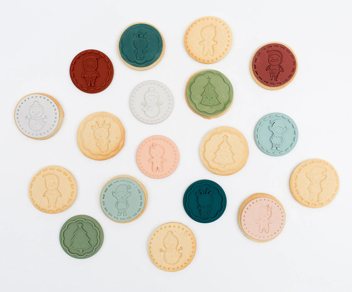 We Might Be Tiny Christmas Cookie Stamps - Christmas Stampies