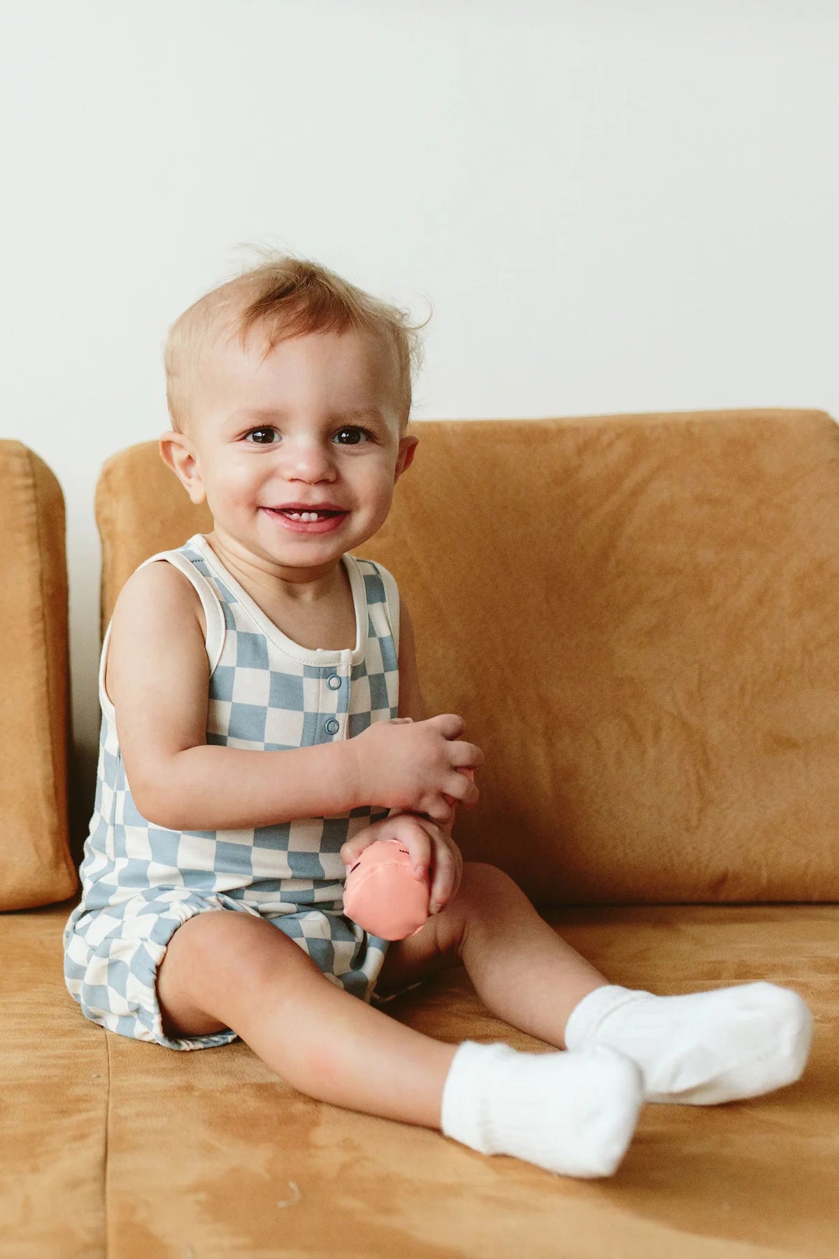 Goumikids Viscose from Bamboo Organic Cotton Romper - Cabana