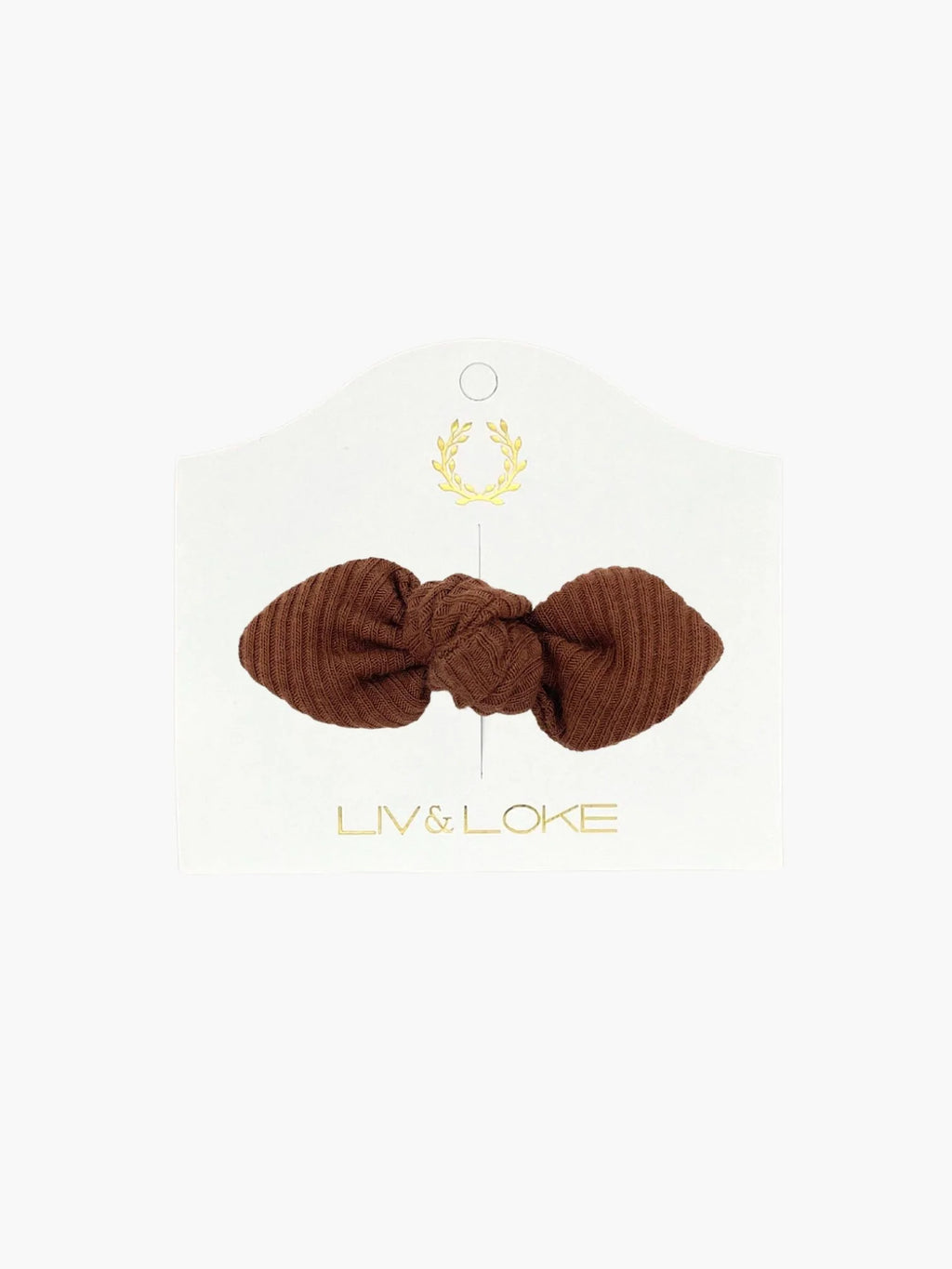 Liv & Loke Lovelia Mini Rosette Rib - Coffee