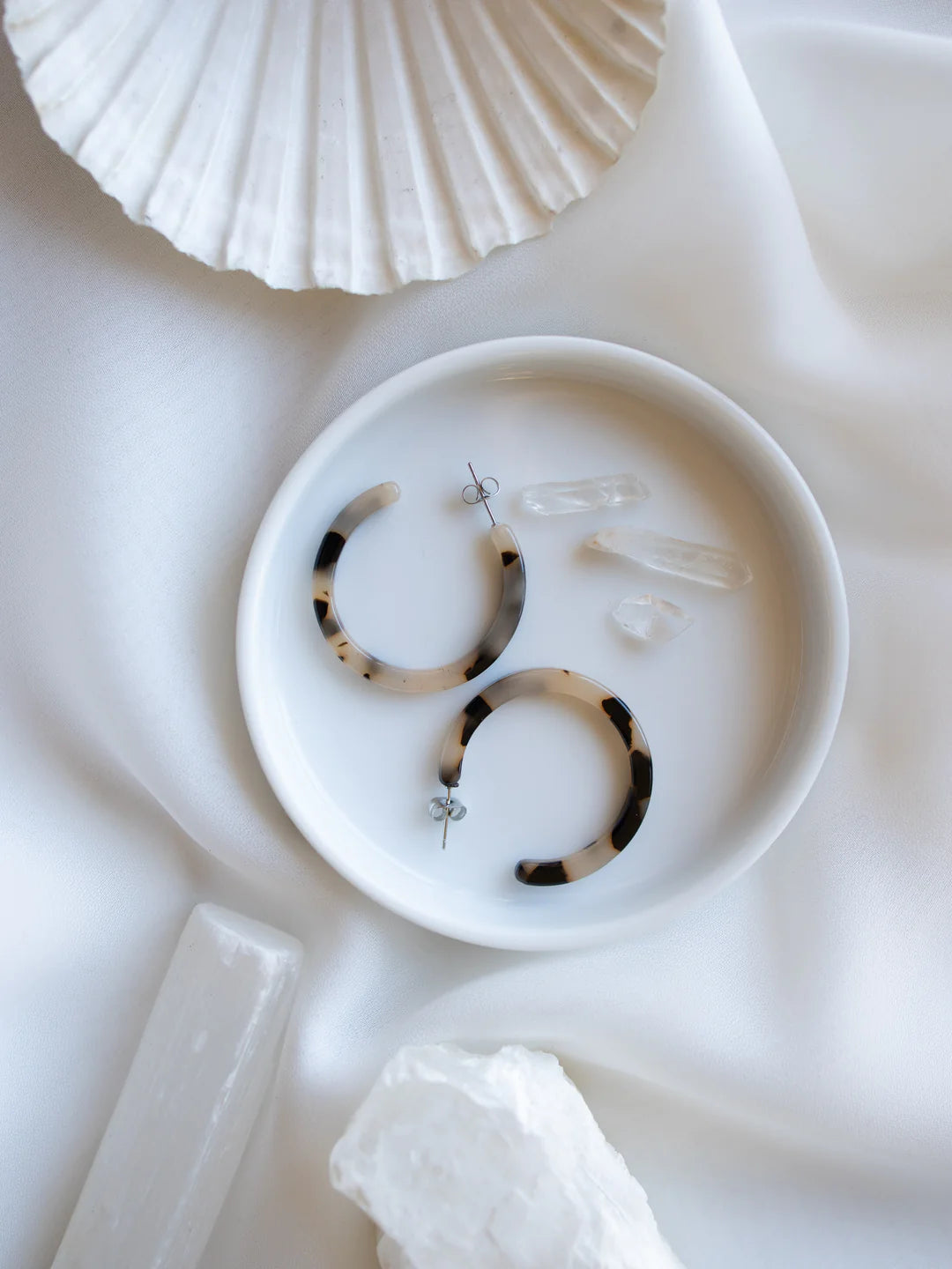 Nat + Noor Nora Hoops in Tortoise