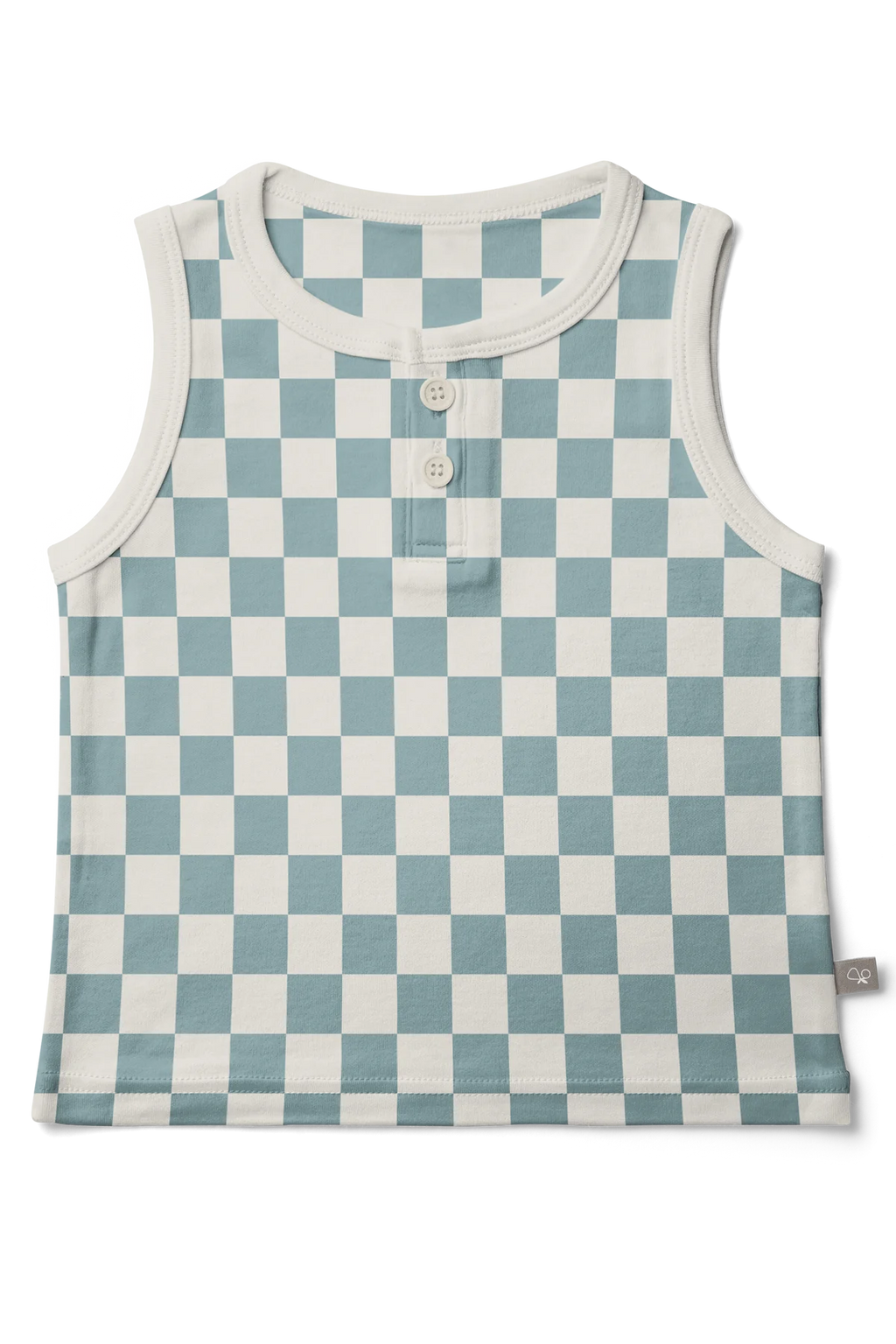 Goumikids Viscose from Bamboo Organic Cotton Tank Top - Cabana