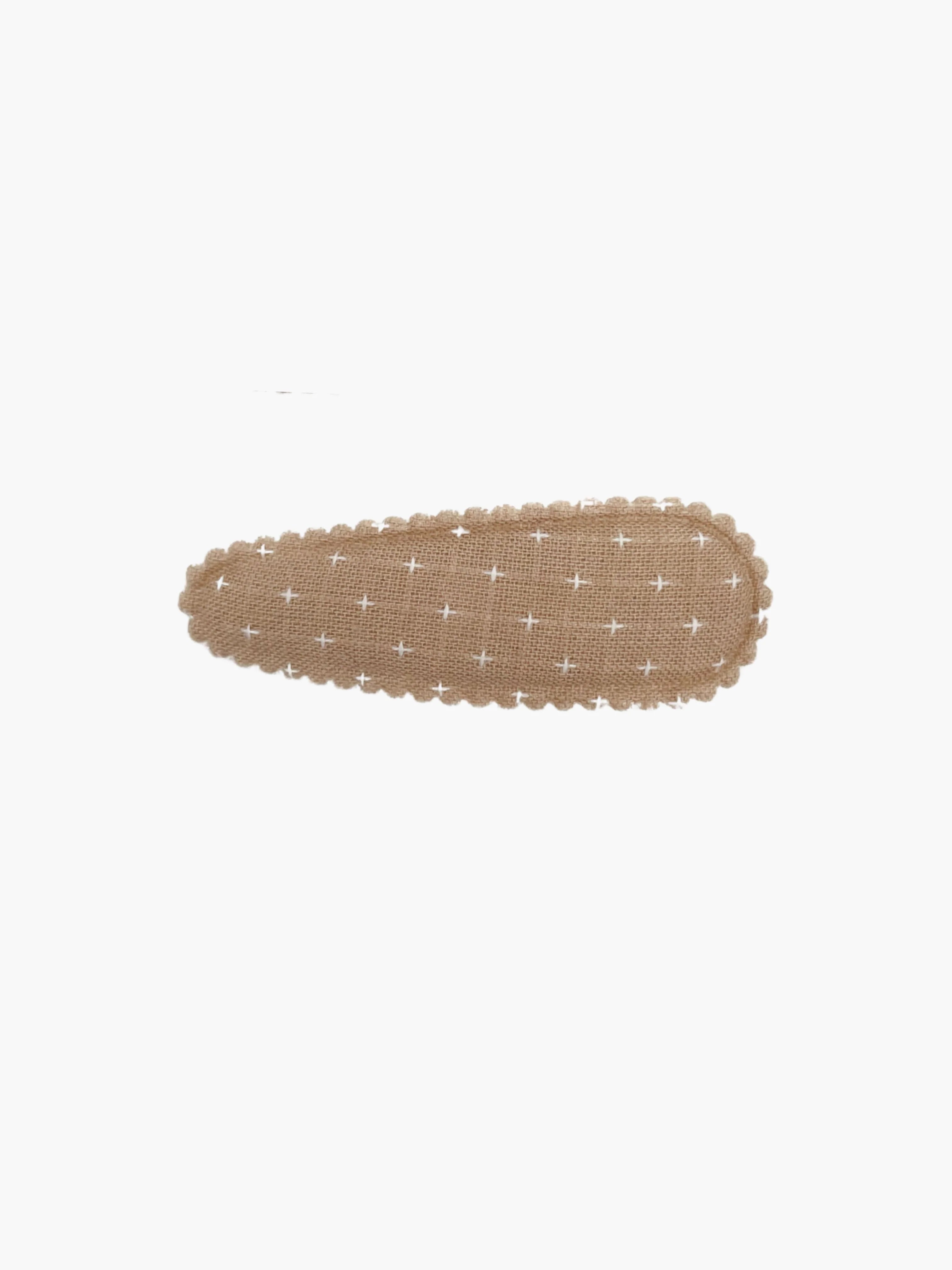 Liv & Loke Ilse Hair Clip - Sand Cross