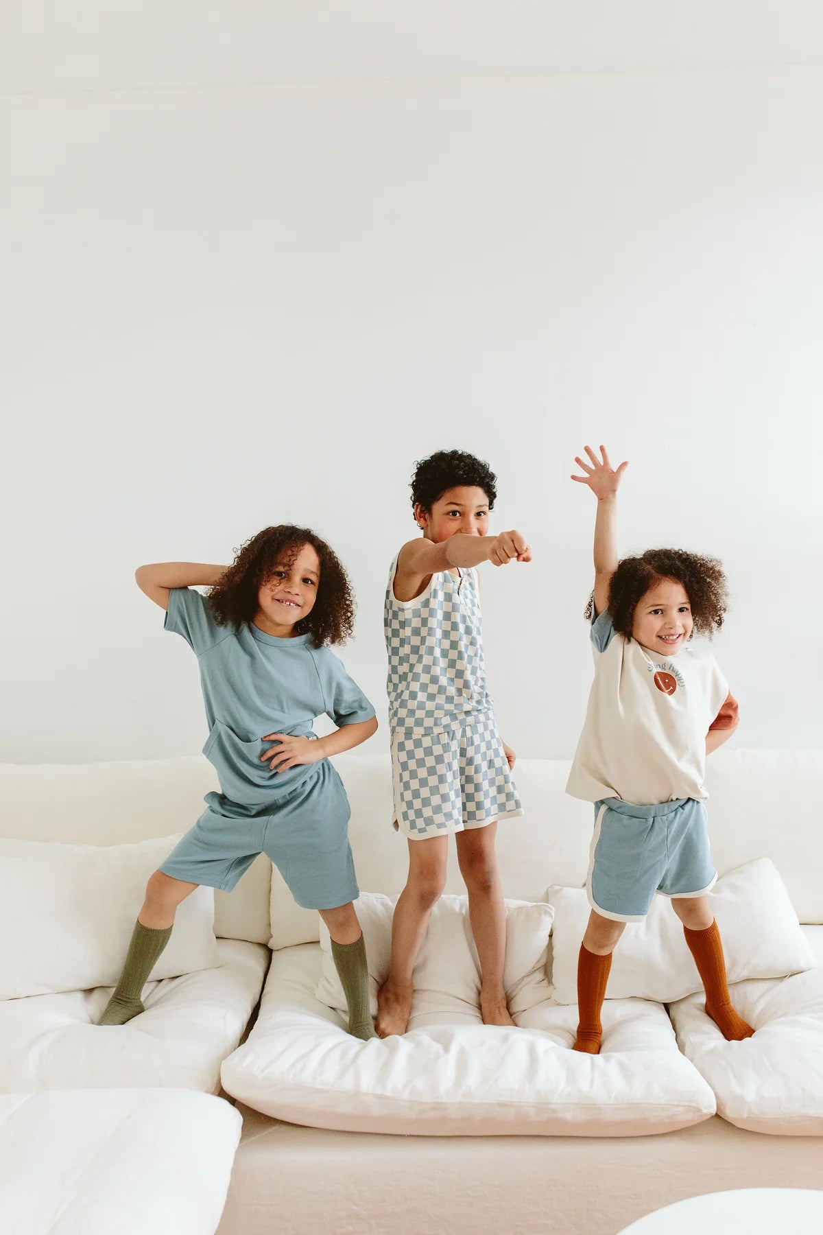 Goumikids Viscose from Bamboo Organic Cotton Shorts - Cabana