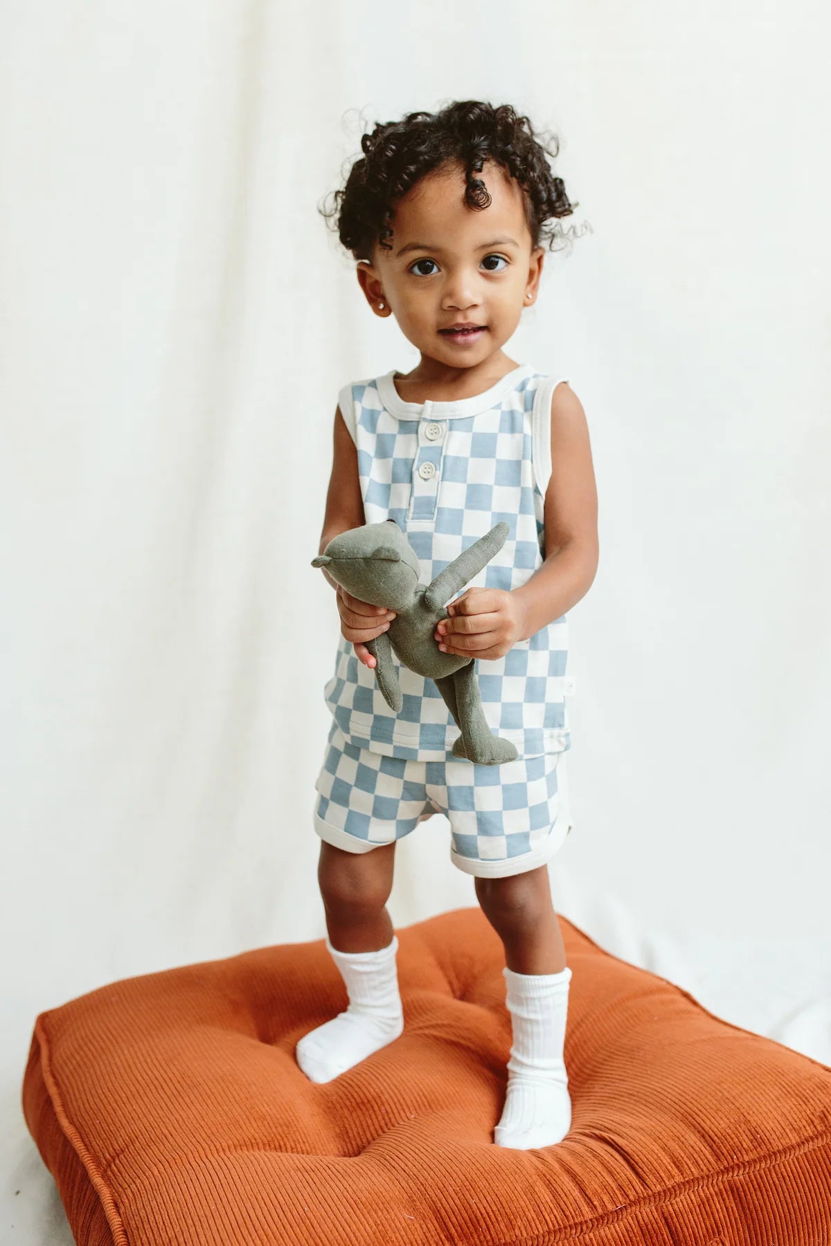 Goumikids Viscose from Bamboo Organic Cotton Shorts - Cabana
