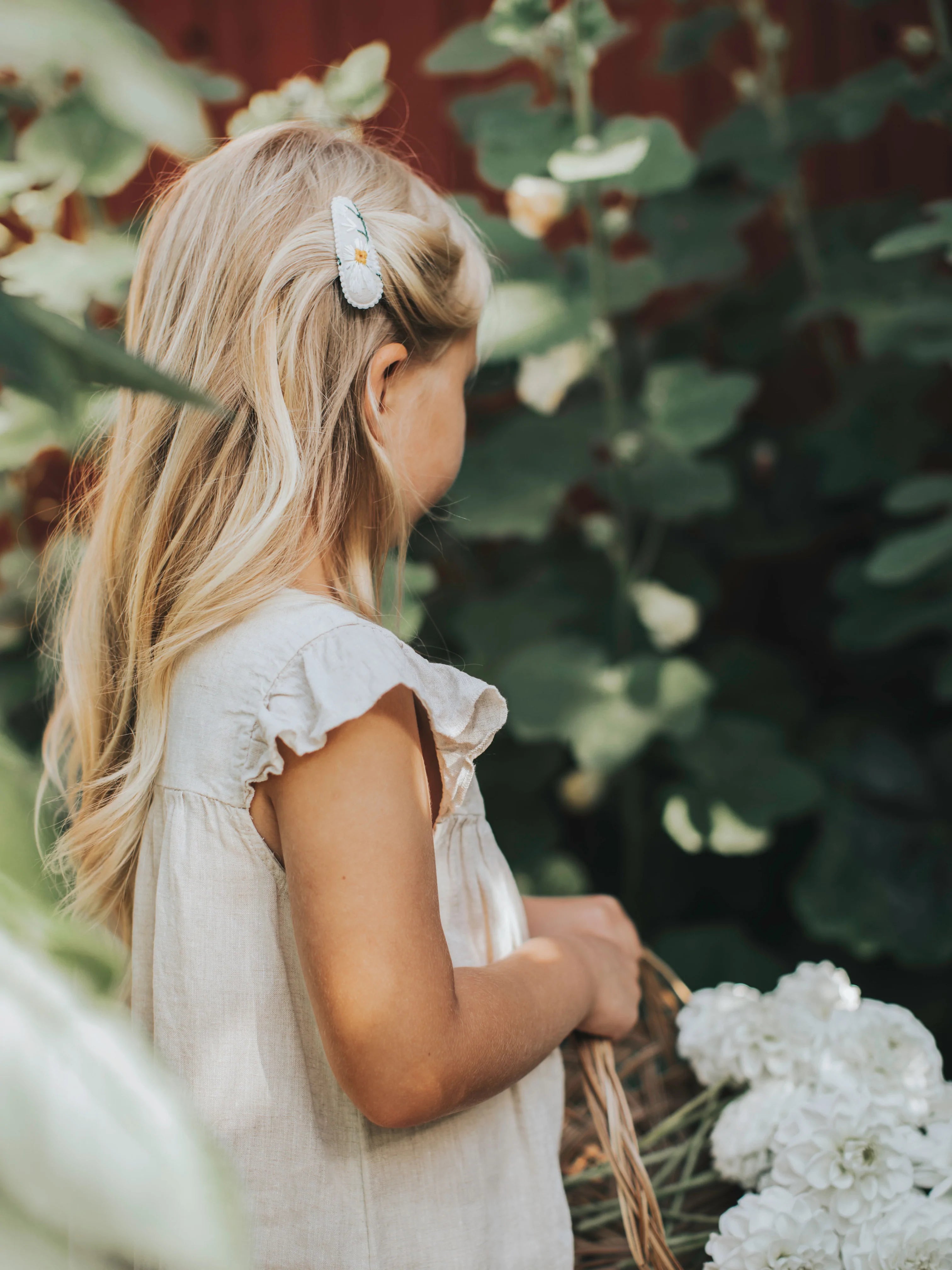 Liv & Loke Ilse Hair Clip - Daisy Floral