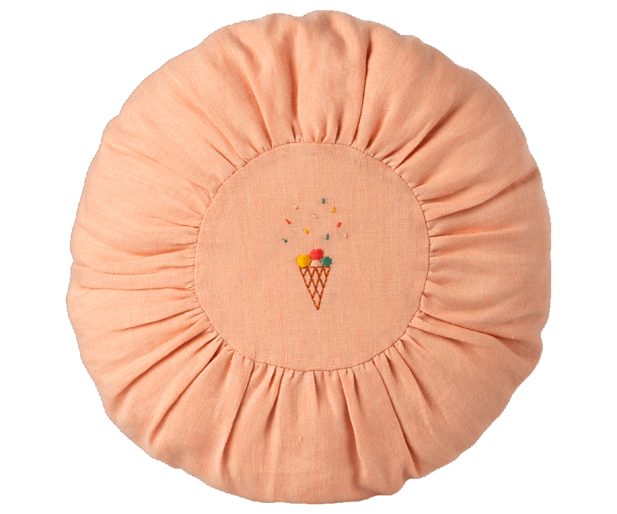 Maileg Cushion, Round - Rose