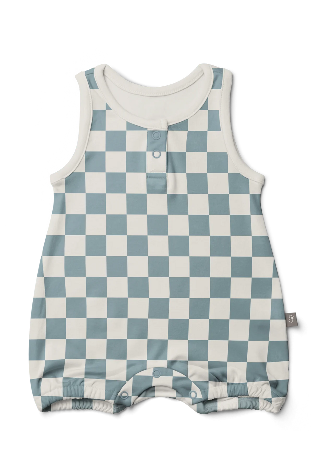 Goumikids Viscose from Bamboo Organic Cotton Romper - Cabana