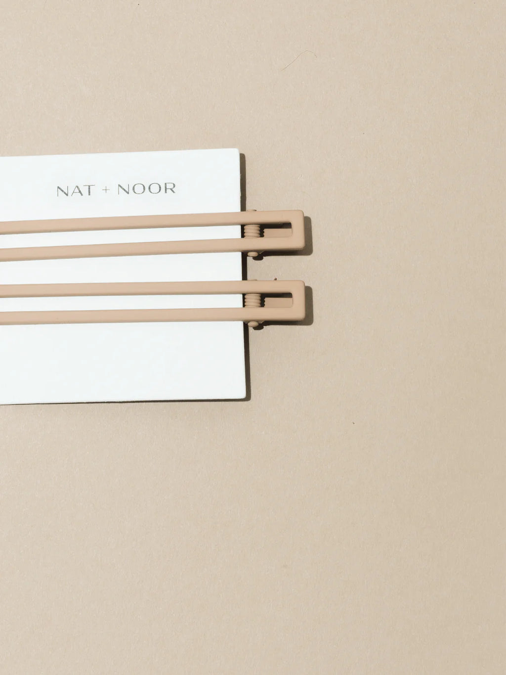 Nat + Noor Leia Hair Clips In Mocha