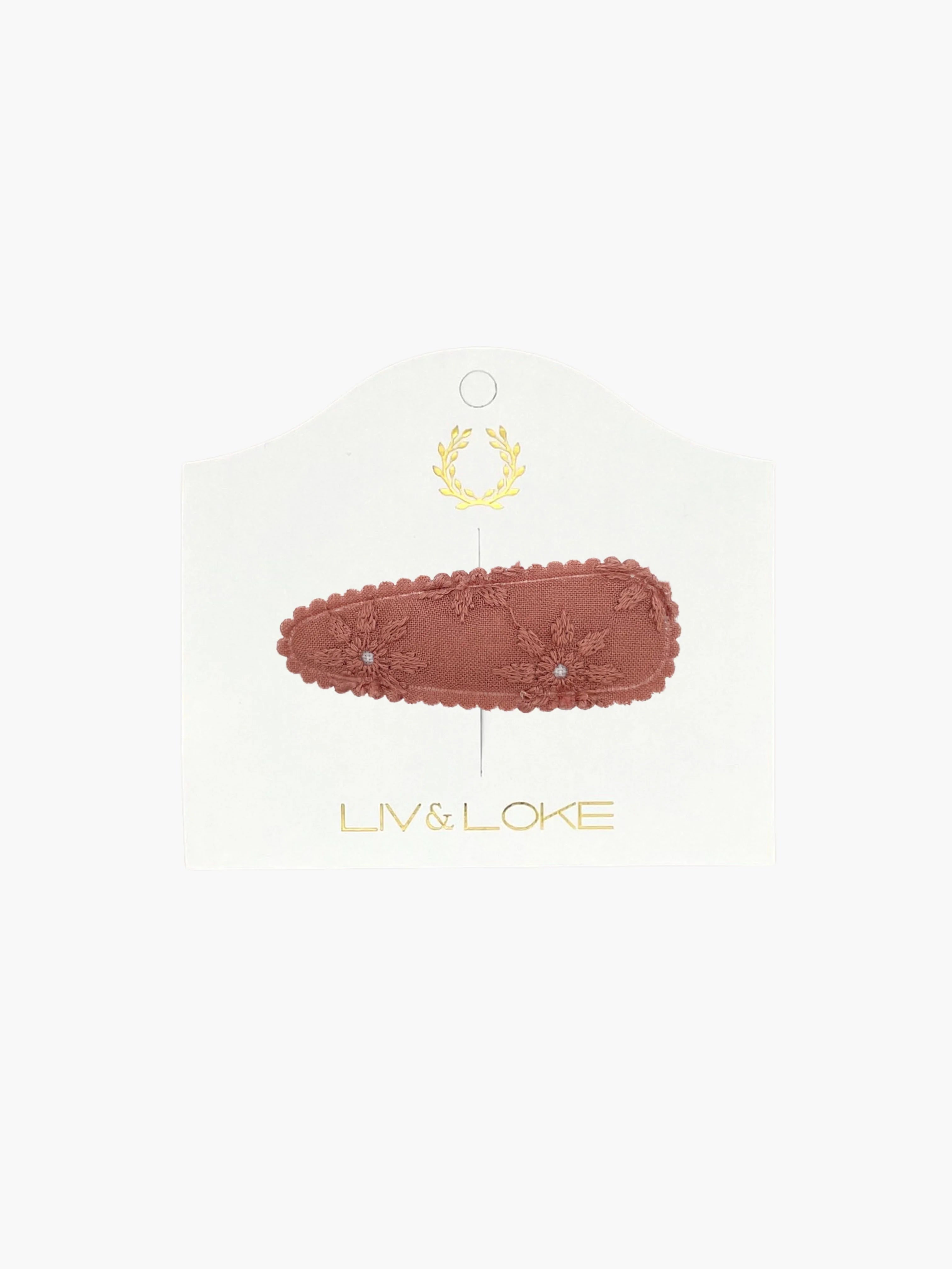 Liv & Loke Ilse Hair Clip - Russet