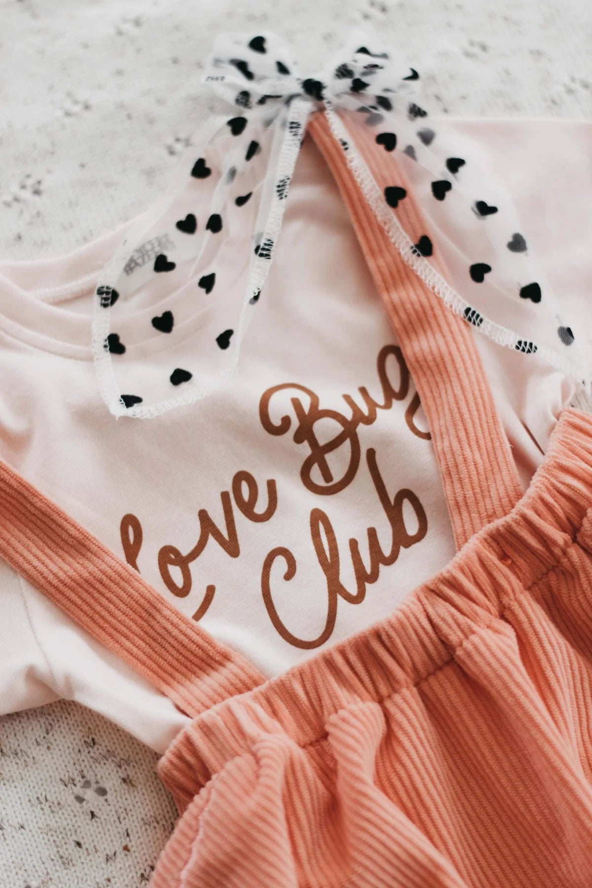 Bencer & Hazelnut Cord Suspender Skirt