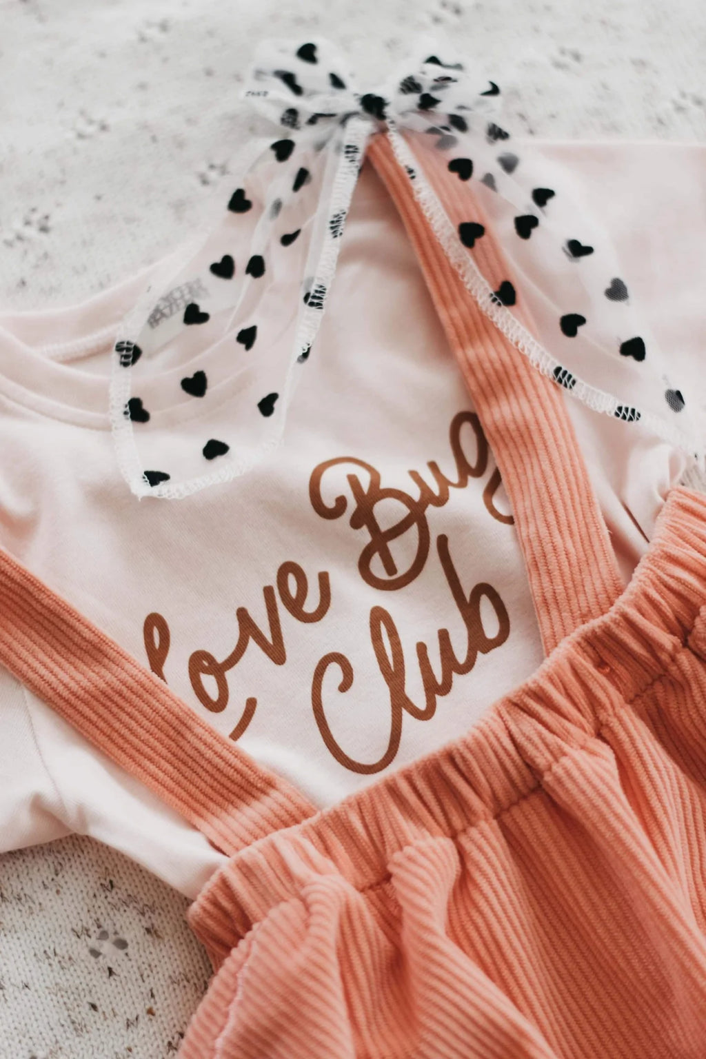 Bencer & Hazelnut Cord Suspender Skirt