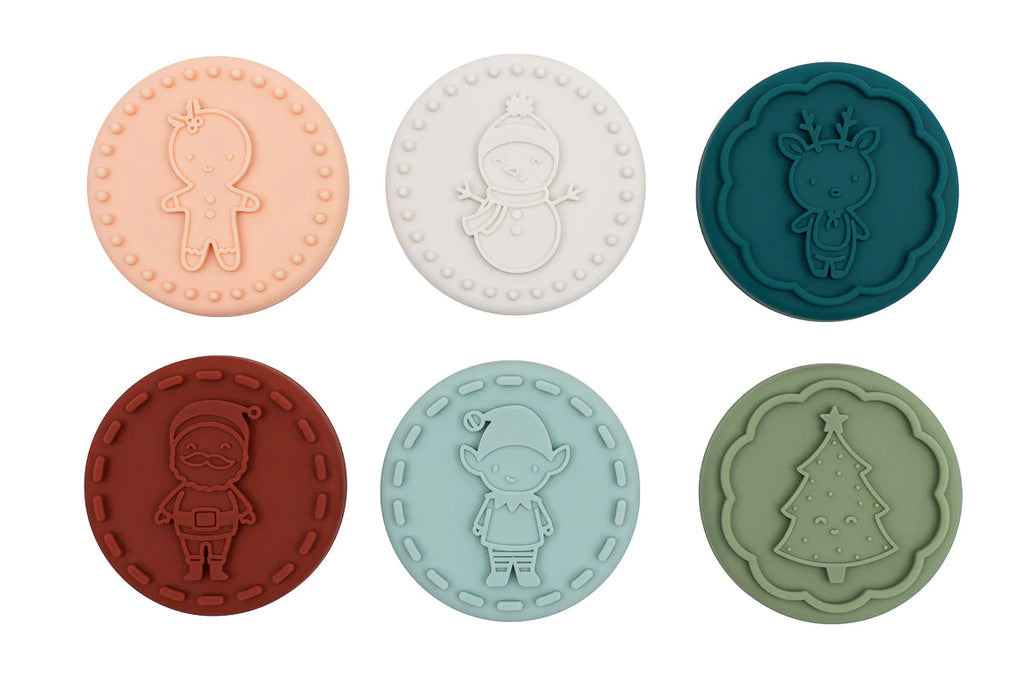 We Might Be Tiny Christmas Cookie Stamps - Christmas Stampies