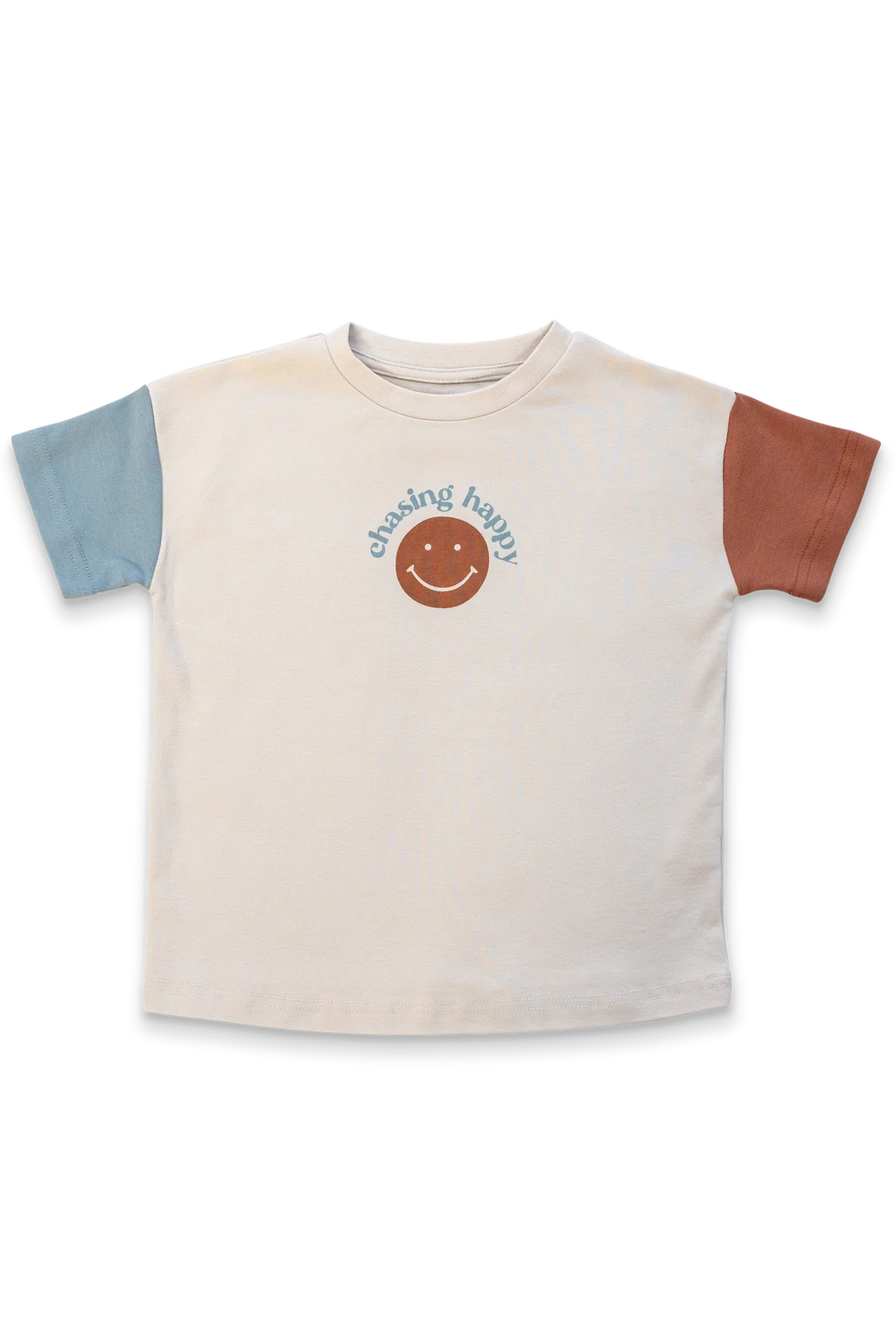 Goumikids Viscose Bamboo Organic Cotton T-shirt - Chasing Happy