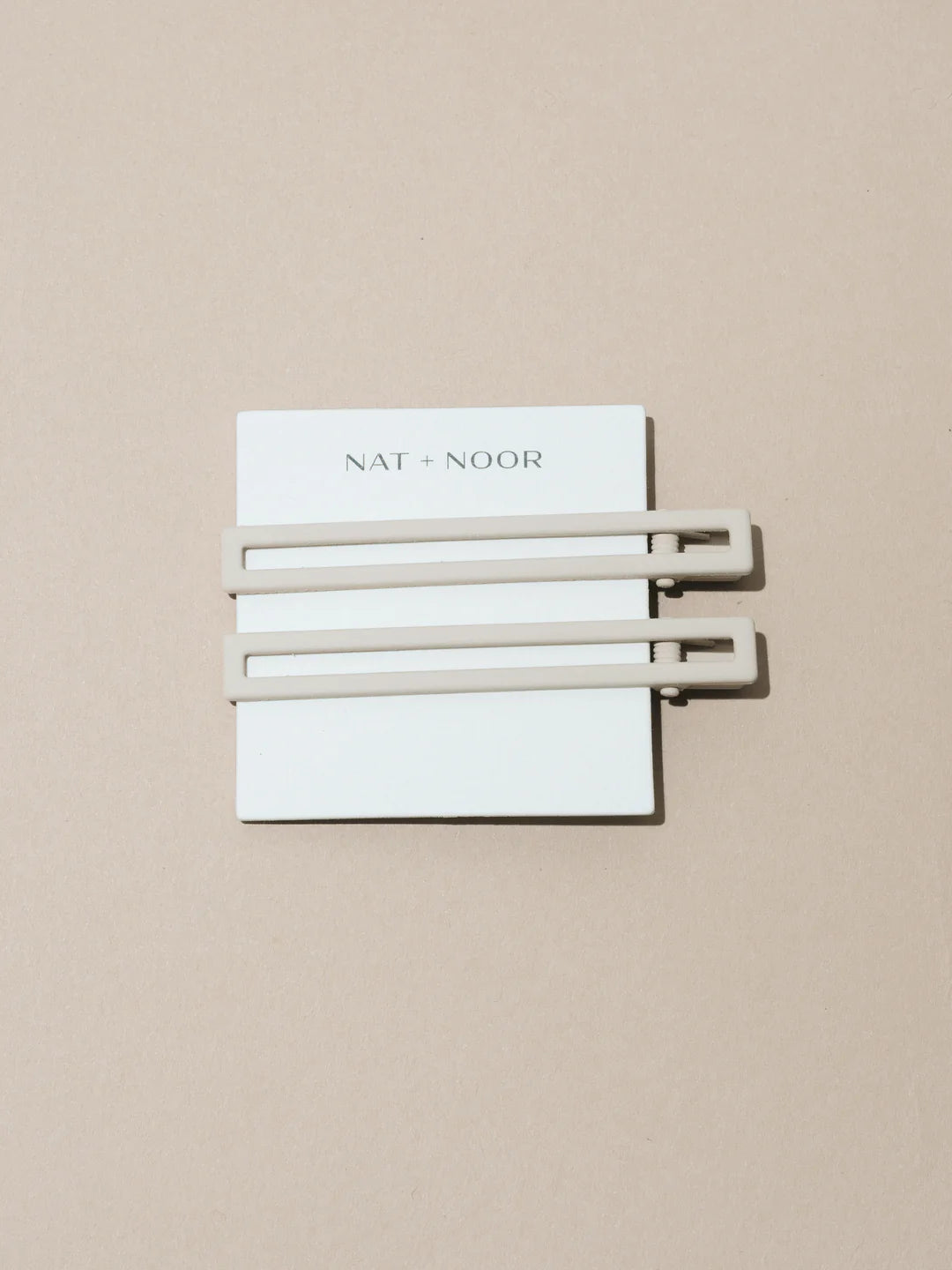 Nat + Noor Leia Hair Clips In Bone