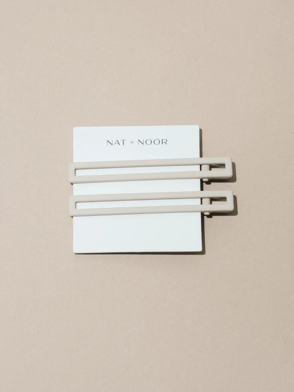 Nat + Noor Leia Hair Clips In Bone