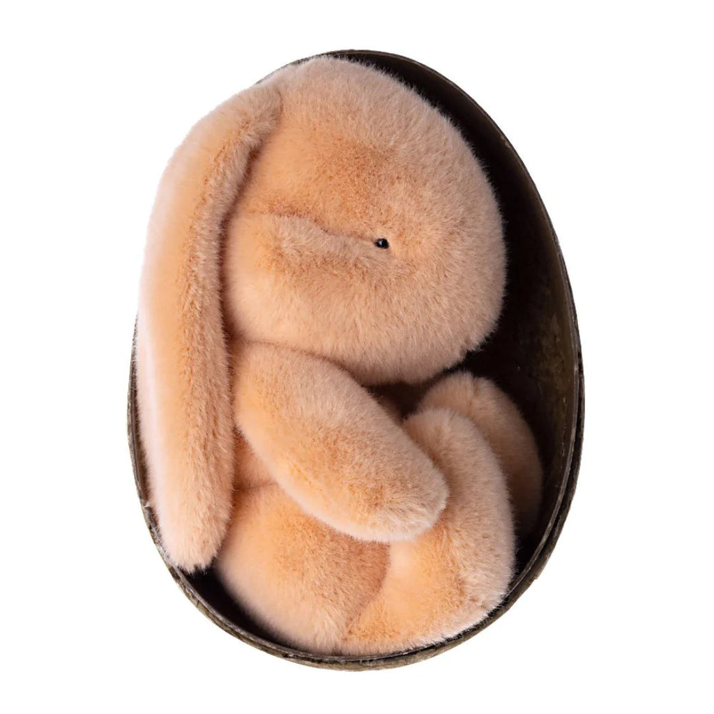 Maileg Bunny Plush In Egg - Peach