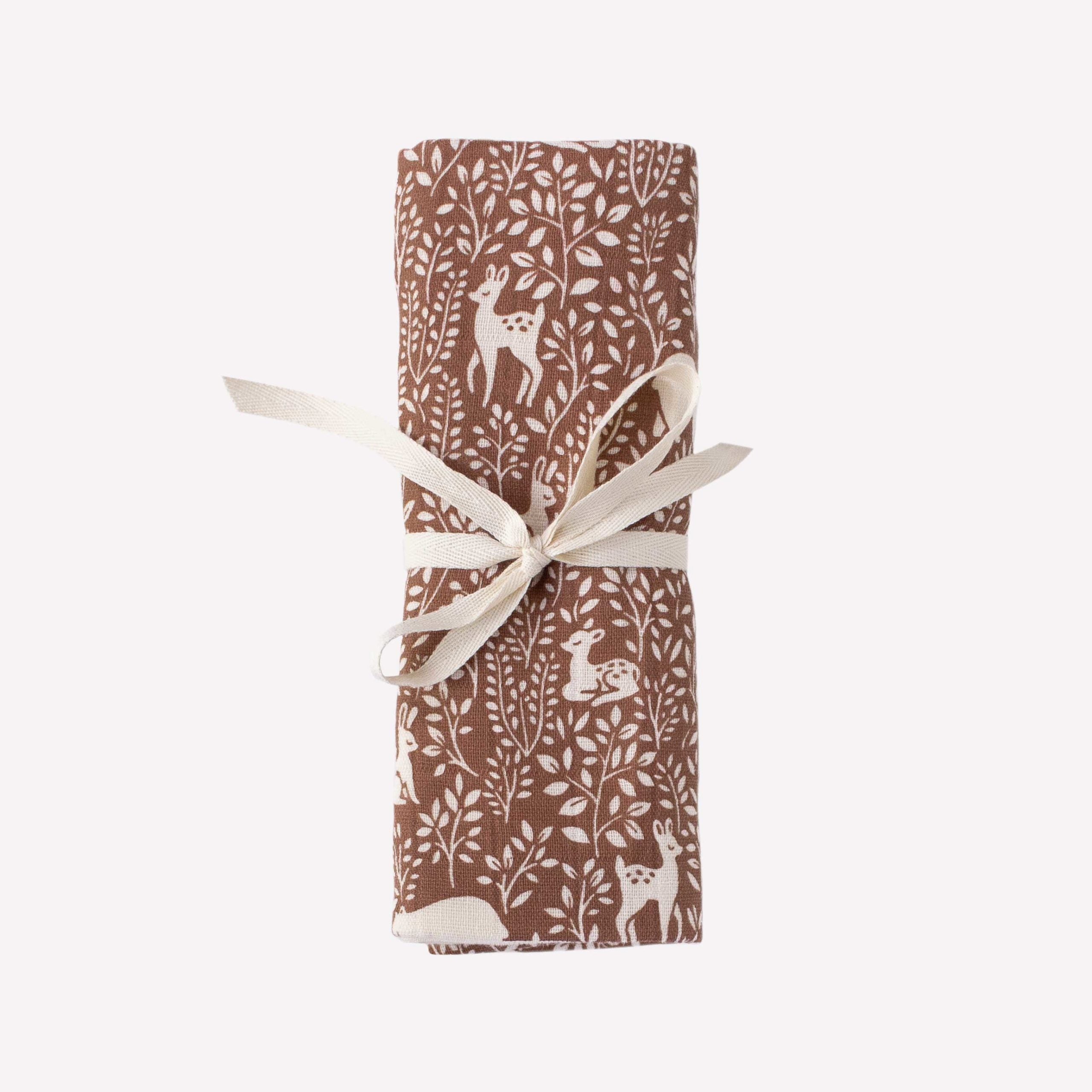 Main Sauvage Muslin Cloth - Woodland