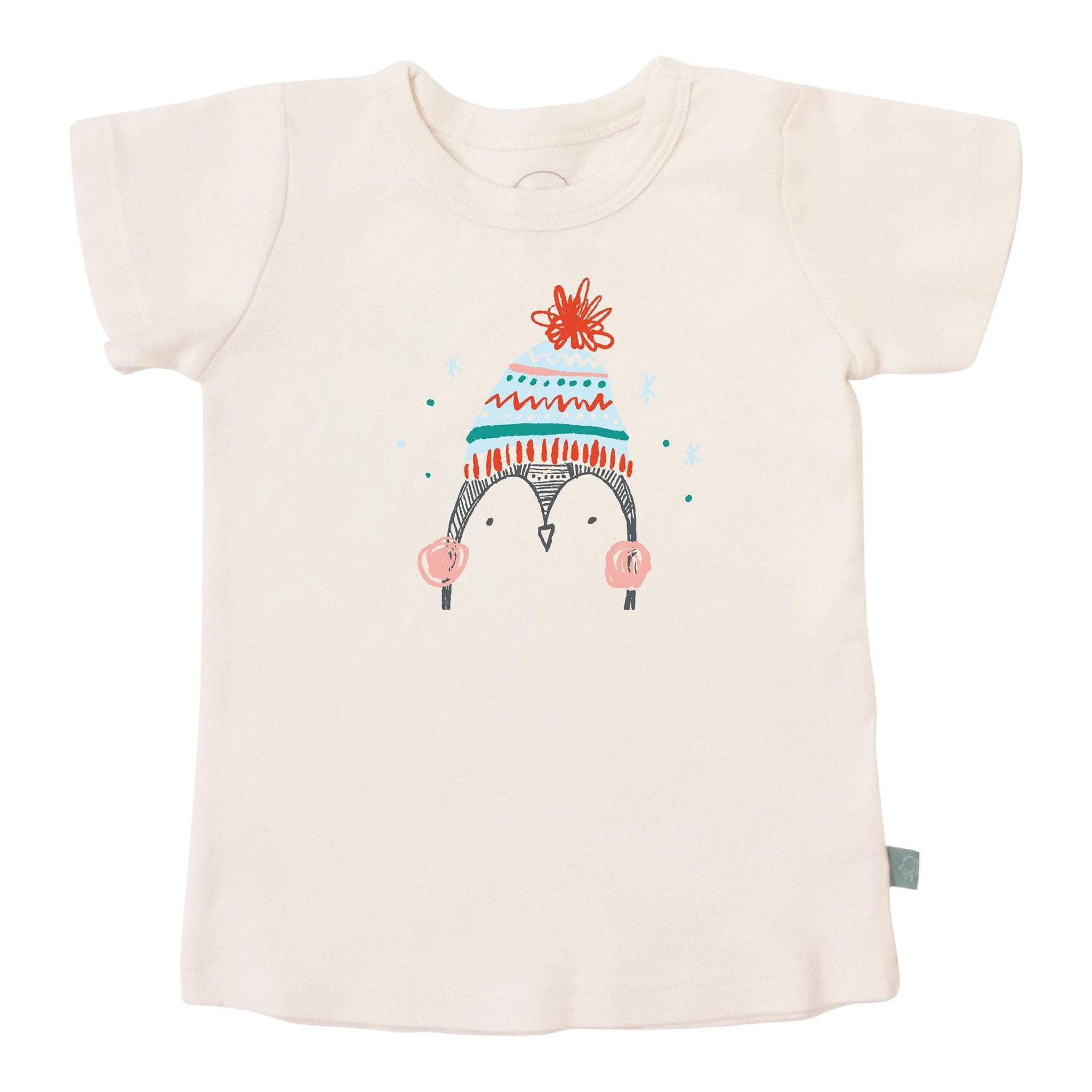 Finn & Emma Graphic Tee - Penguin