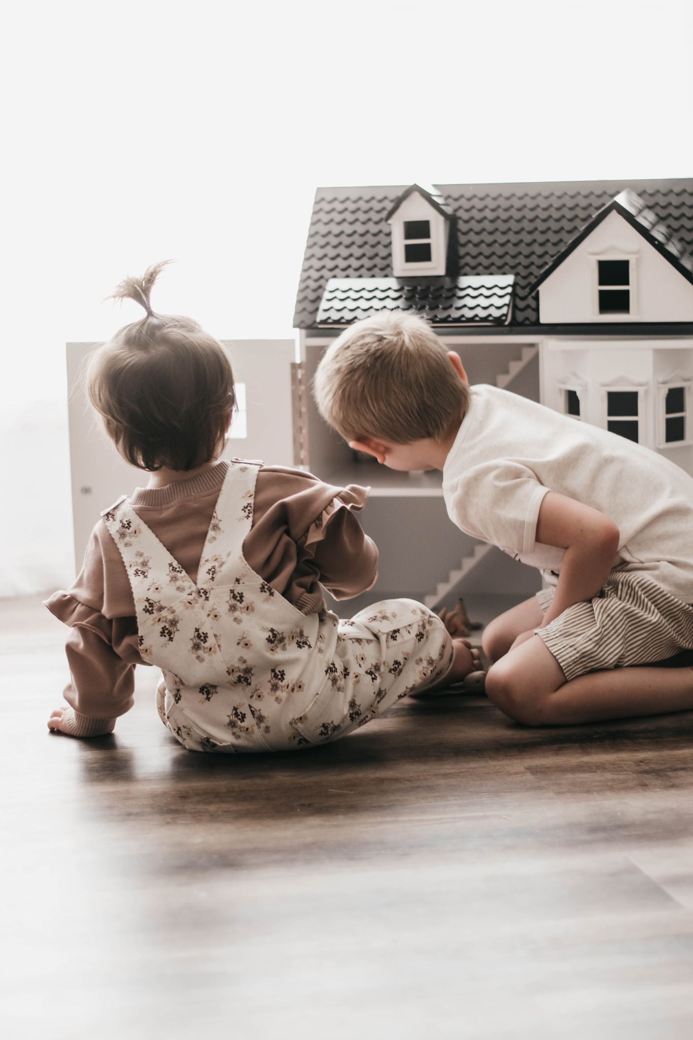 Bencer & Hazelnut Posy Overalls